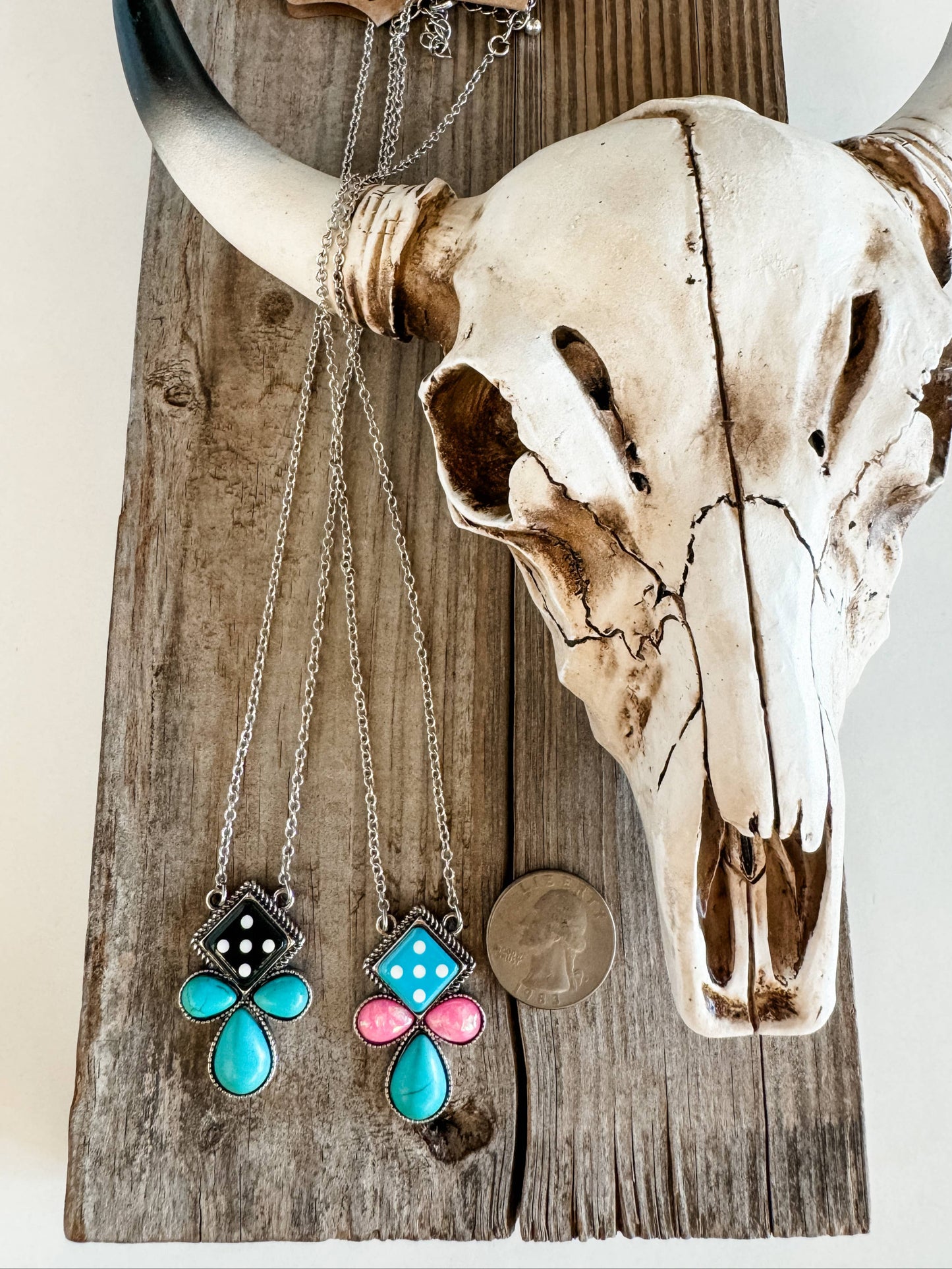 DICE PENDANT NECKLACE