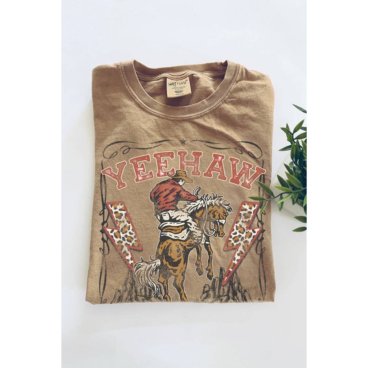YEEHAW AND HELLNAWS GRAPHIC TEE