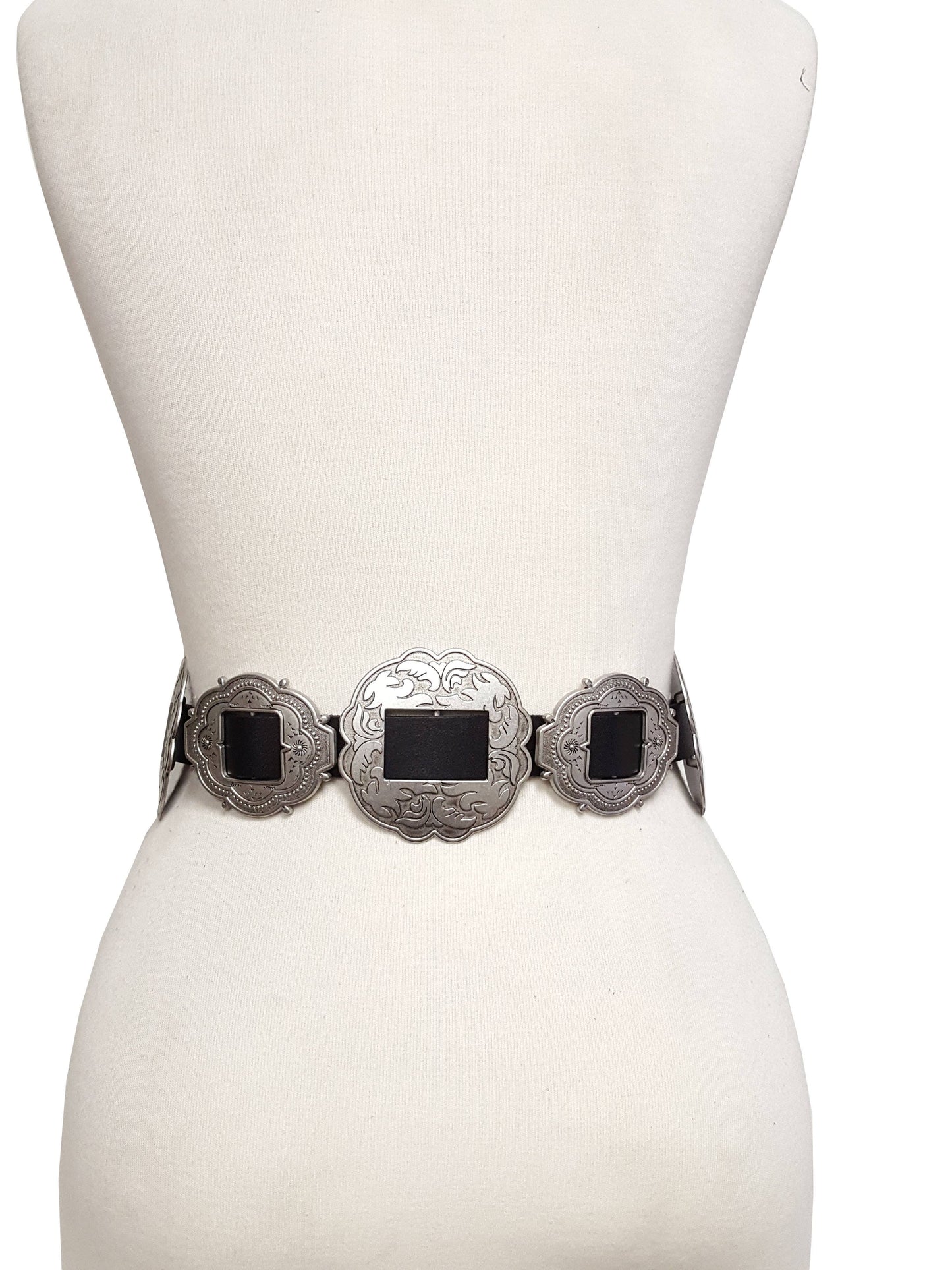 BROWN CONCHO BELT