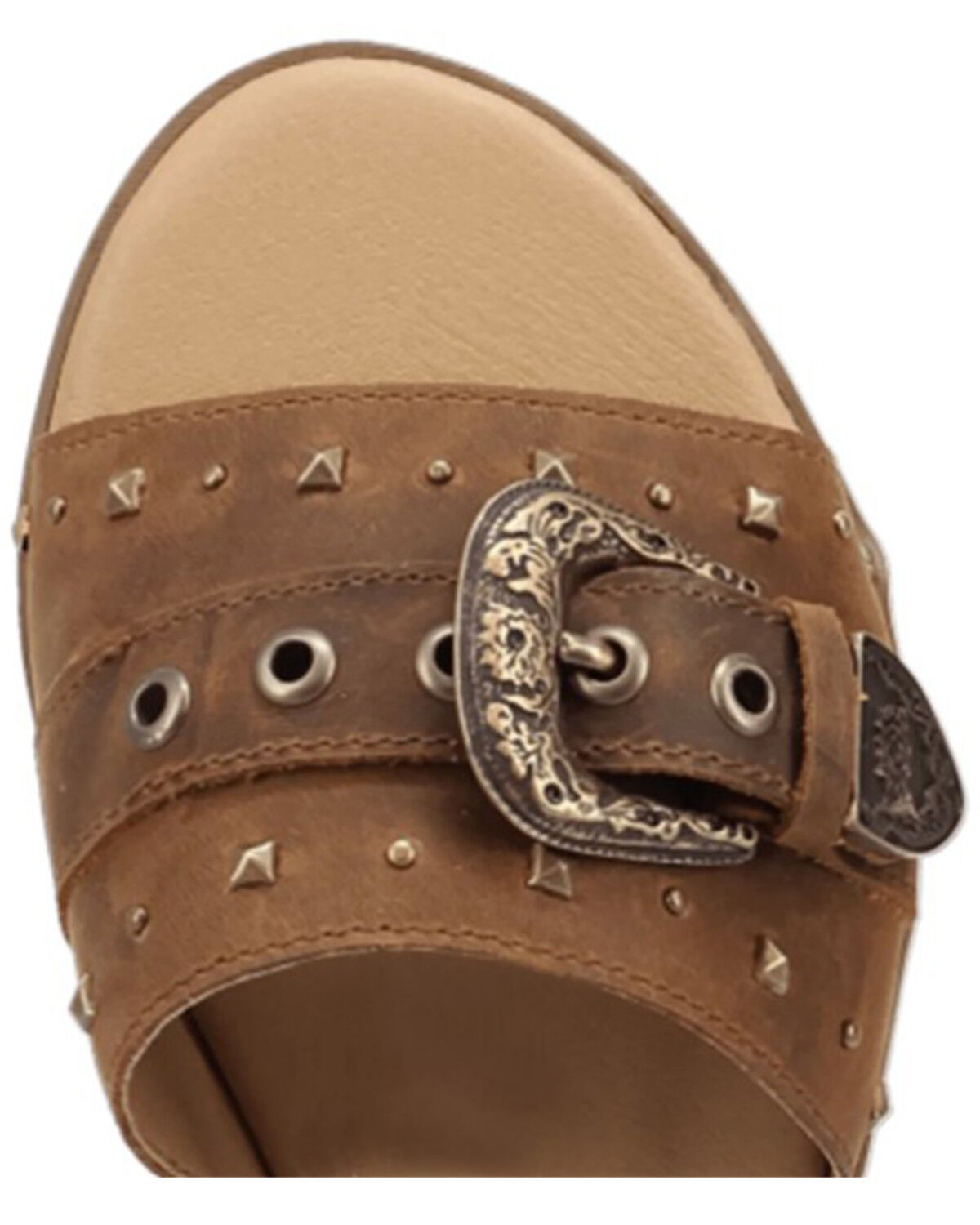 LARIAT LEATHER BUCKLE SLIDE