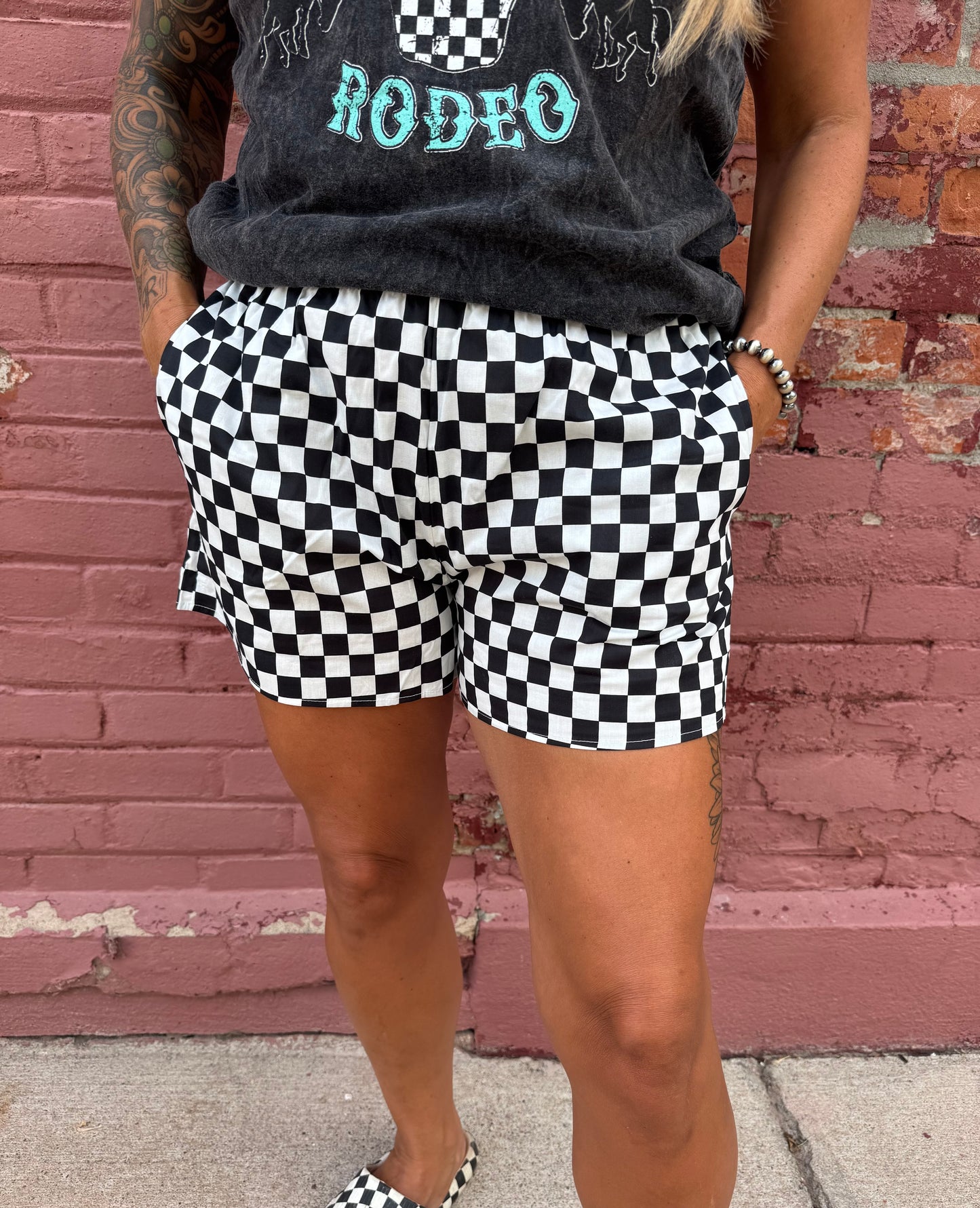 THE MAVERICK CHECKERED BOXERS