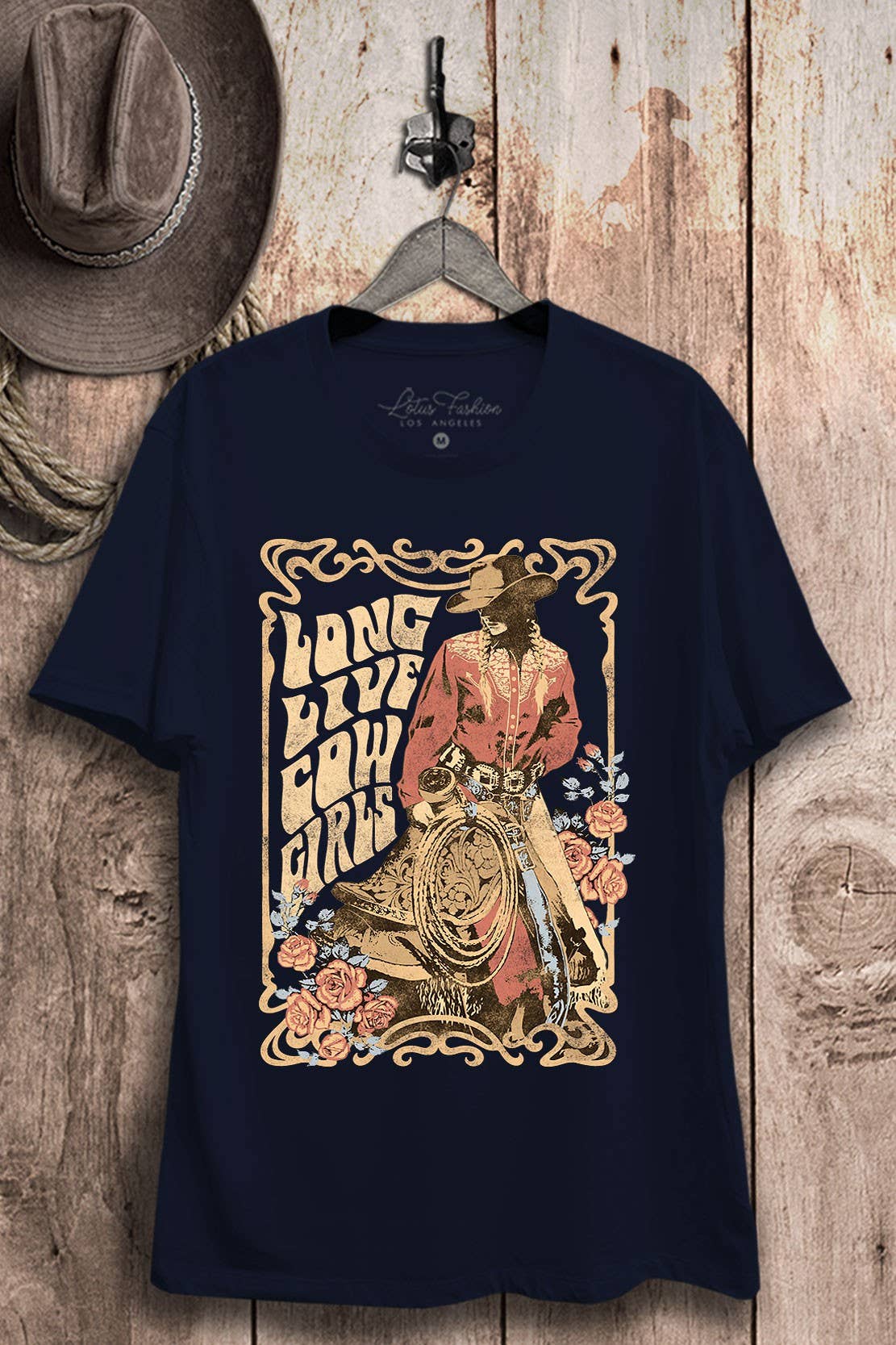 LONG LIVE COWGIRLS GRAPHIC TOP