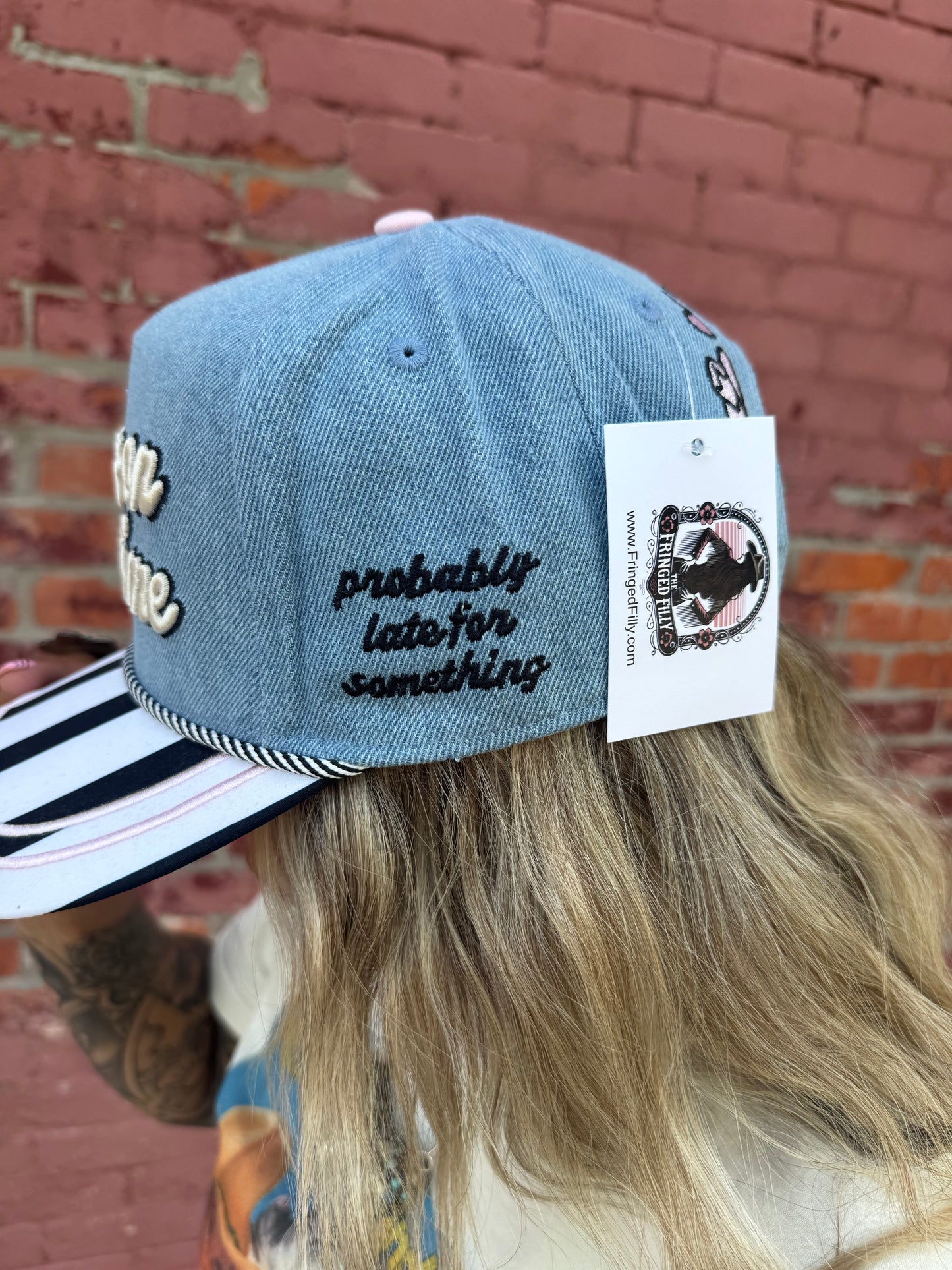 RUNNING ON RODEO TIME HAT