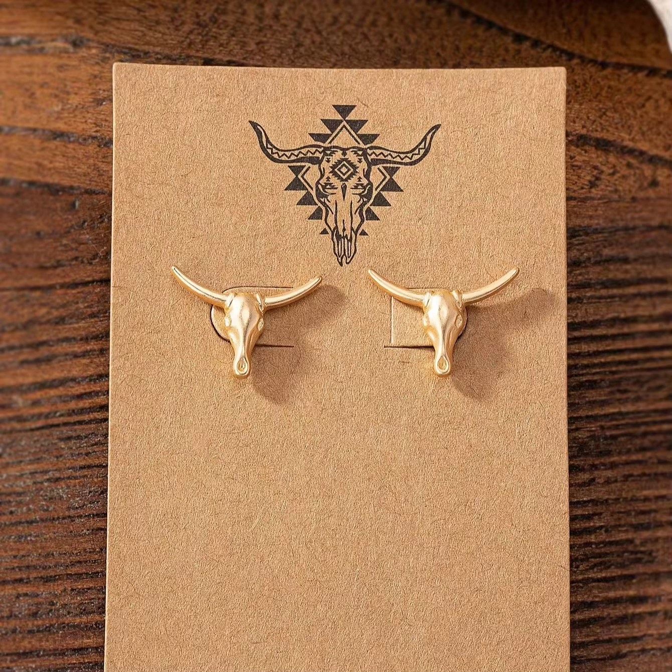 LONGHORN EARRINGS