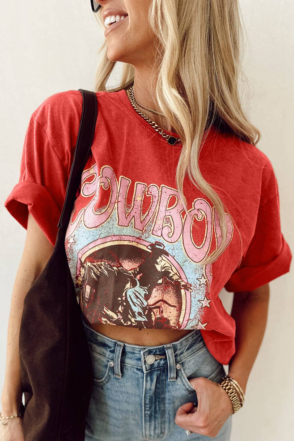 COWBOY WESTERN SHORT SLEEVE TEE