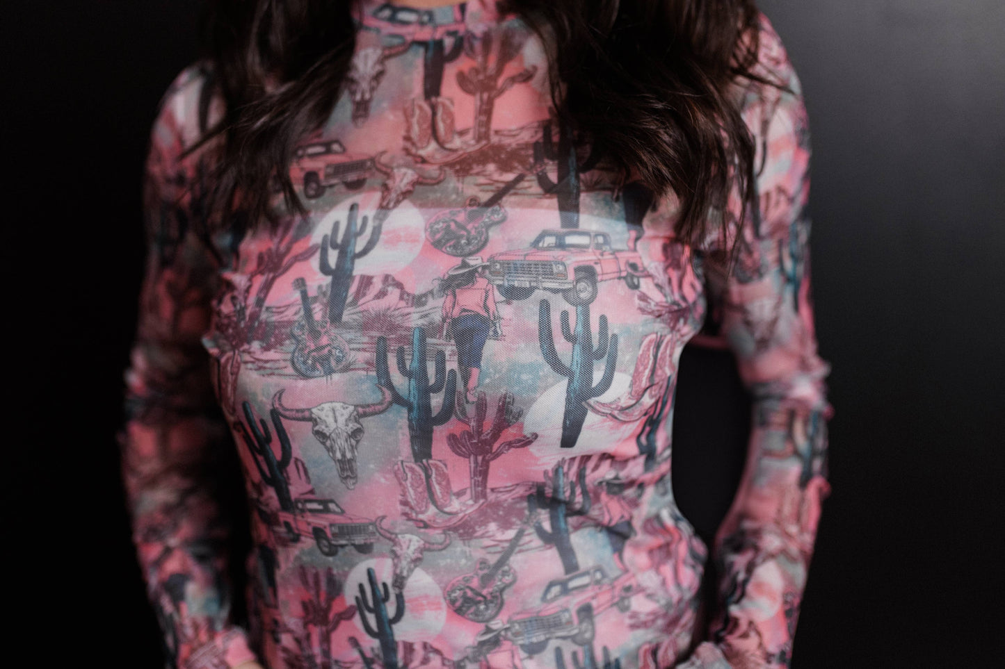 COUNTRY ROAD MESH TOP