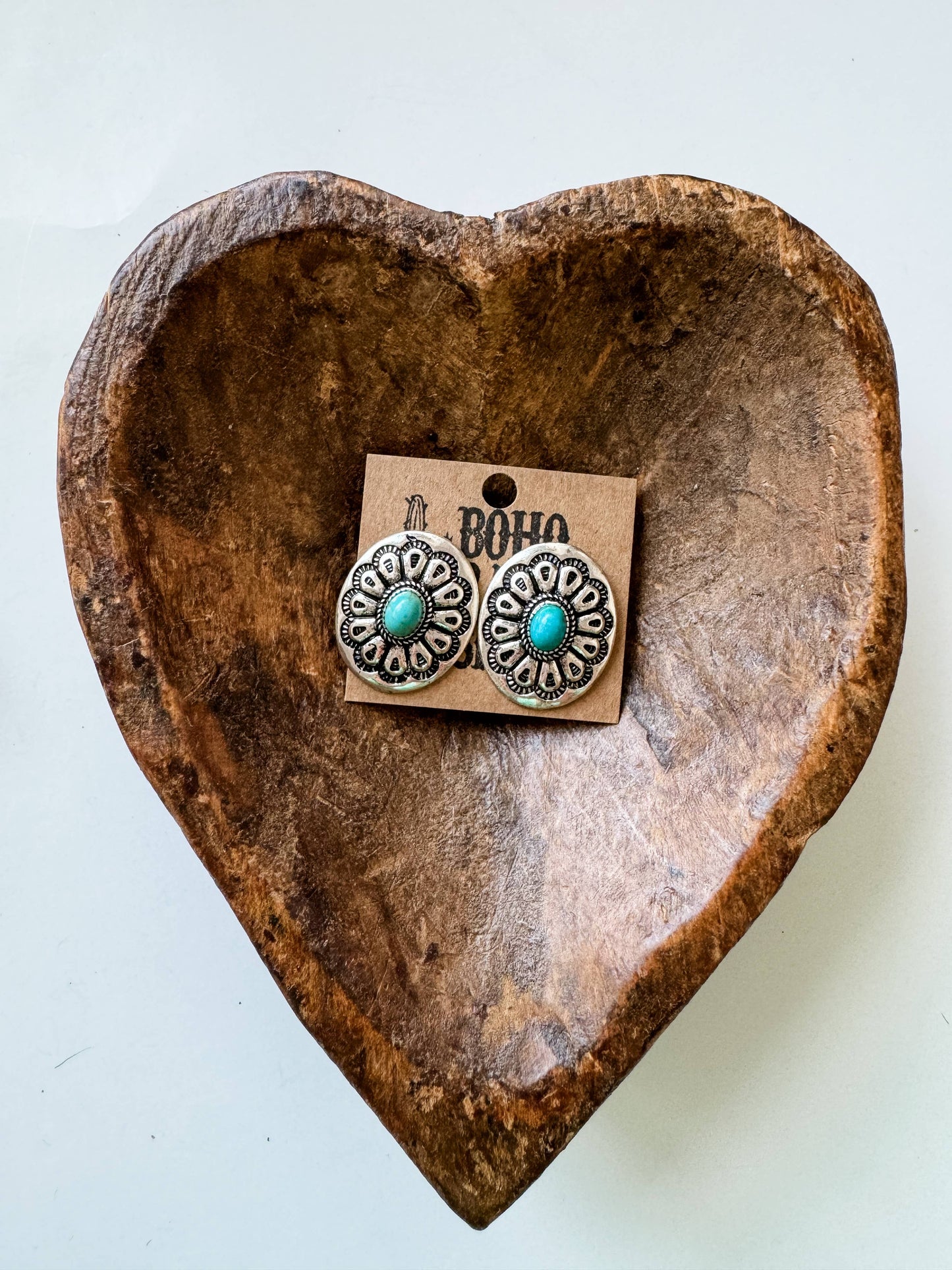 CONCHO EARRINGS