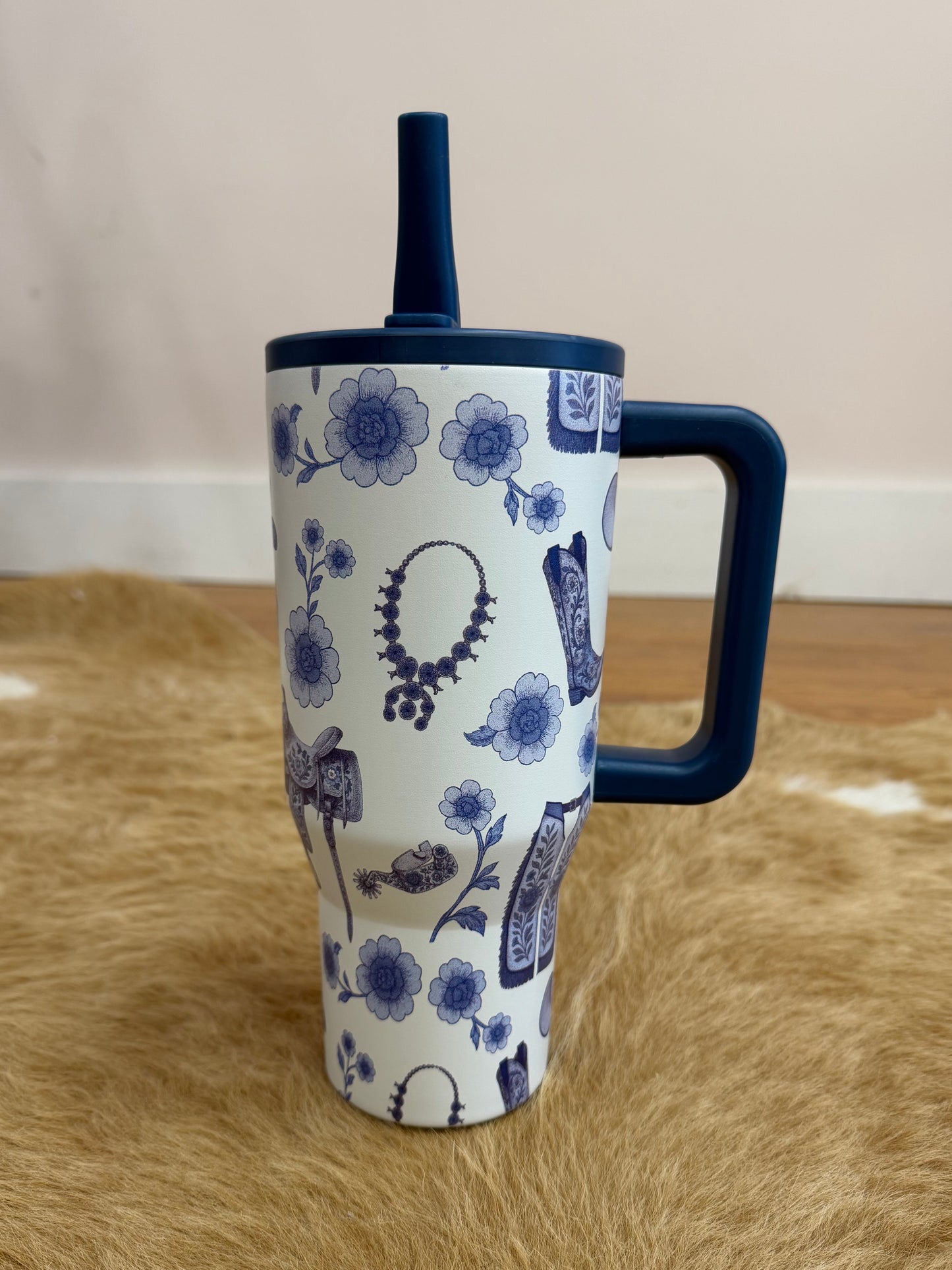 WESTERN CHINOISERUE TUMBLER