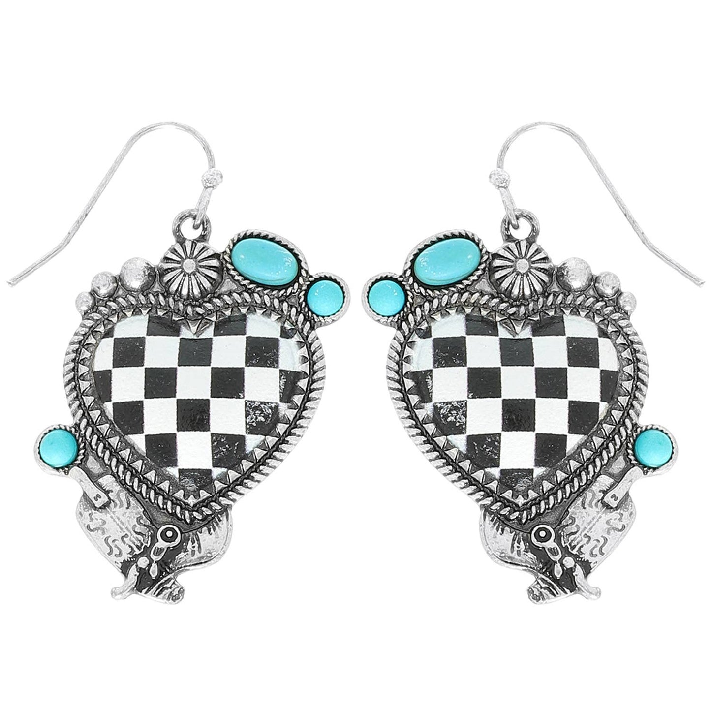 CHECKERED EARS