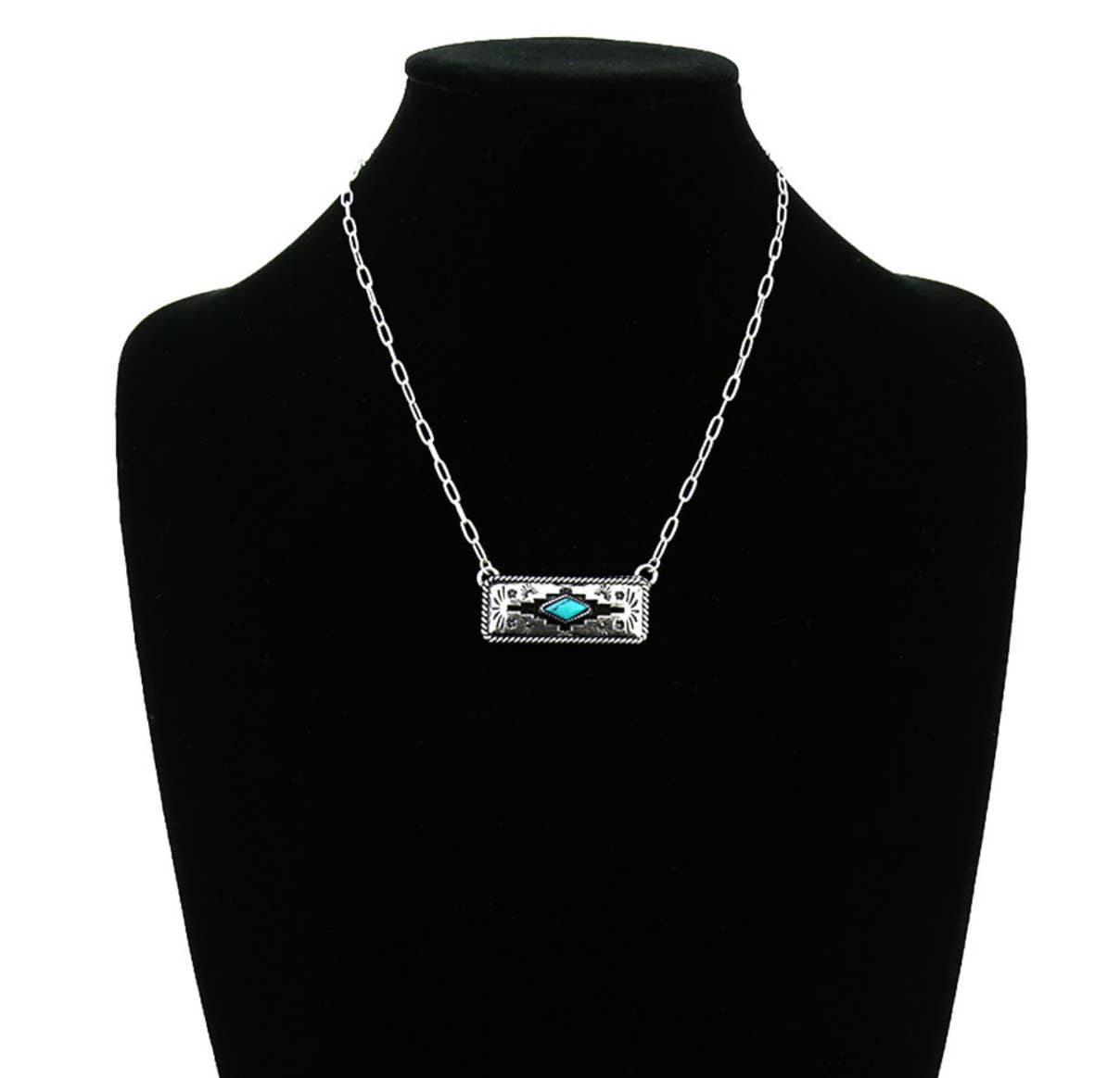 AZTEC PENDANT NECKLACE