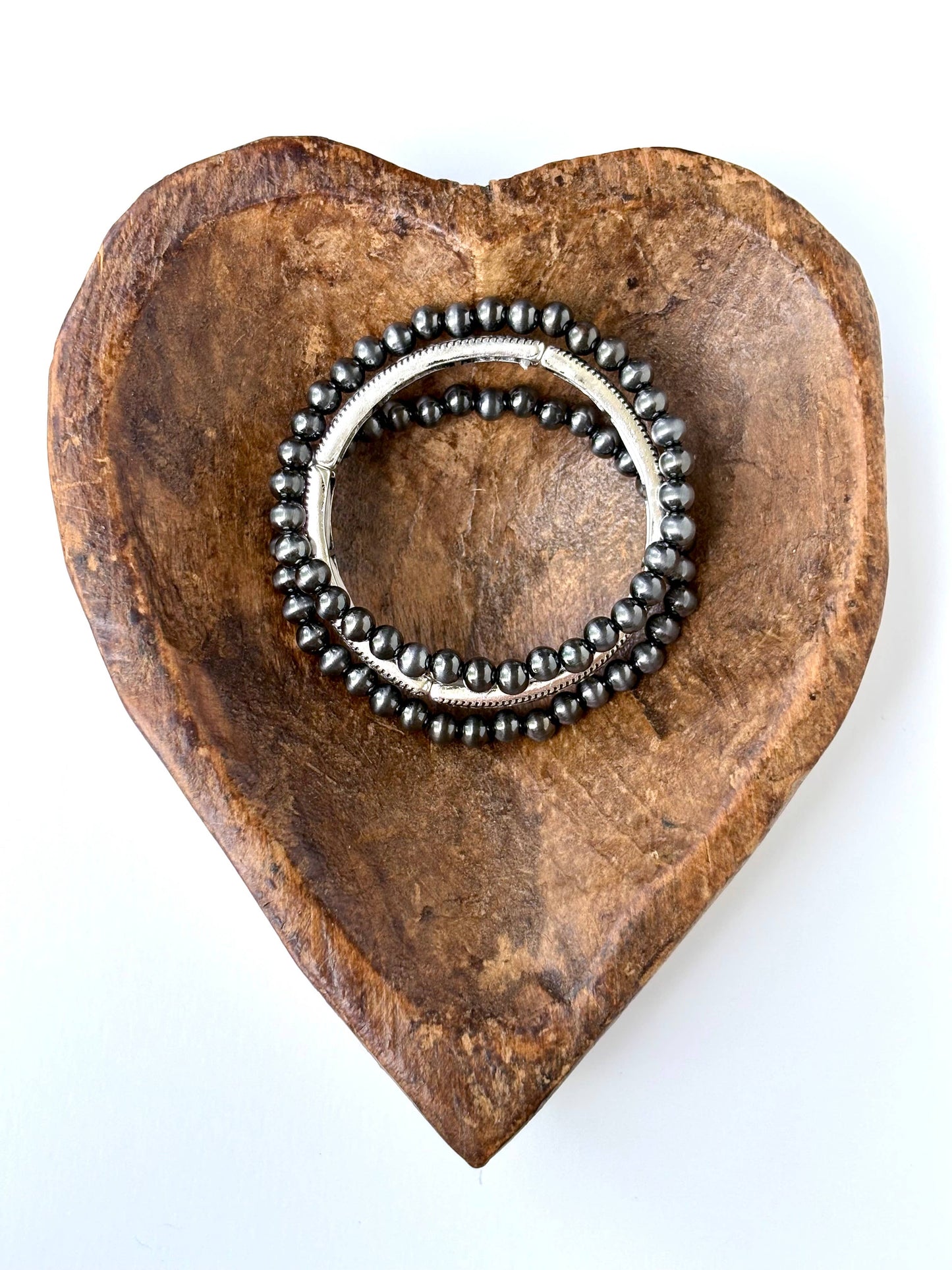 THE SILVERADO LAYERED BRACELET SET