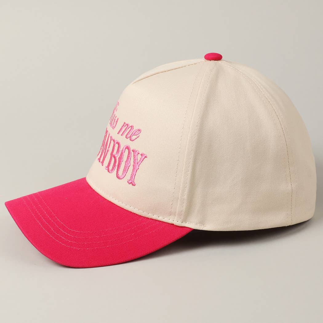 KISS ME COWBOY HAT