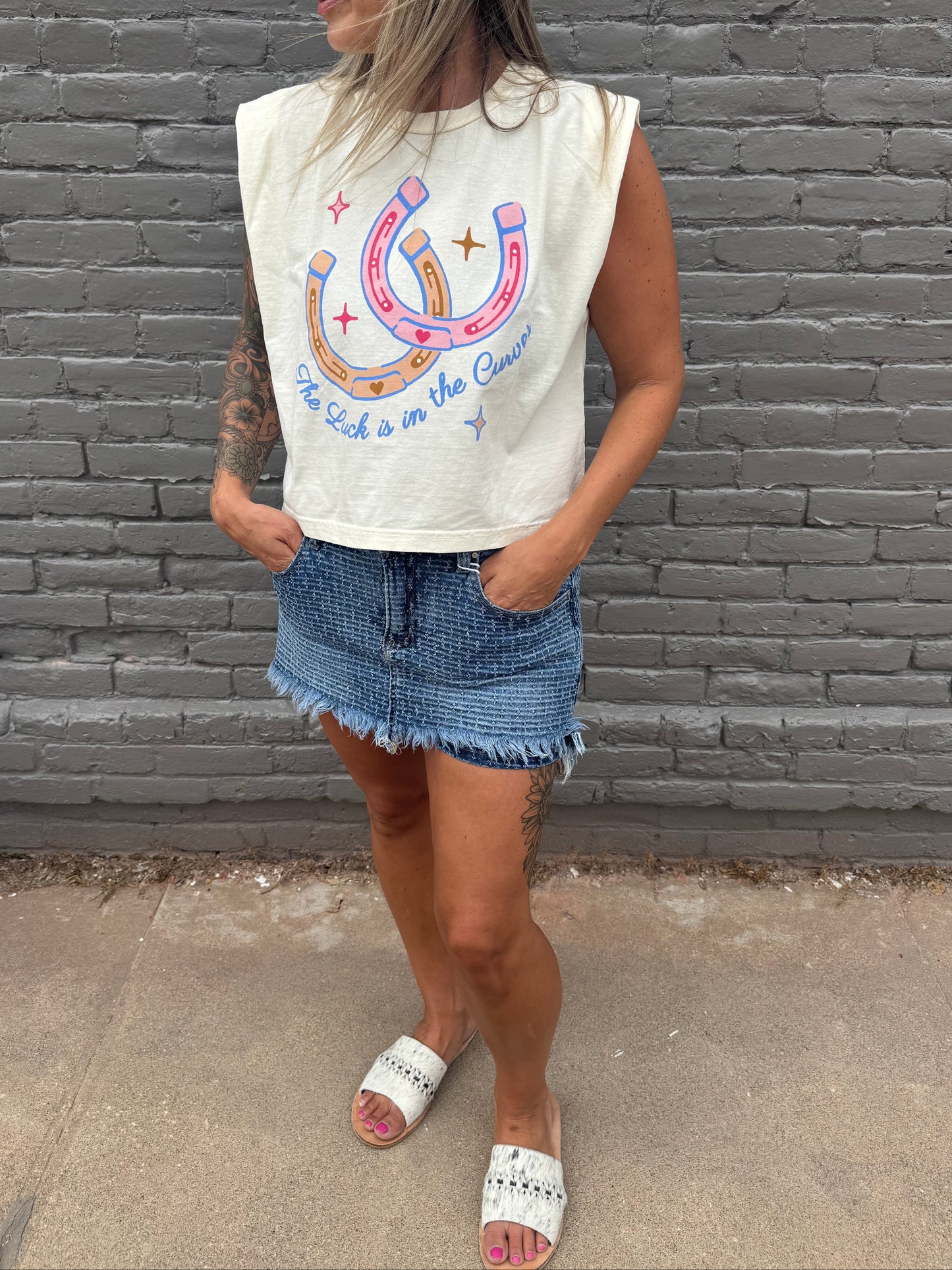 THE COUNTY LINE SKORT
