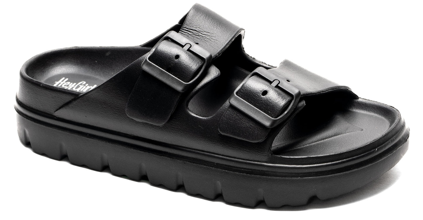 CORKYS CABANA SLIDES-BLACK