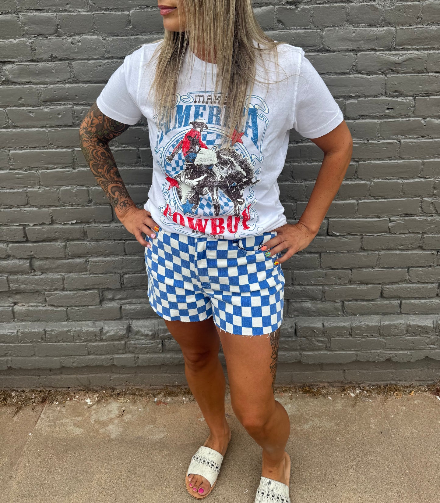 MAKE AMERICA COWBOY AGAIN TEE
