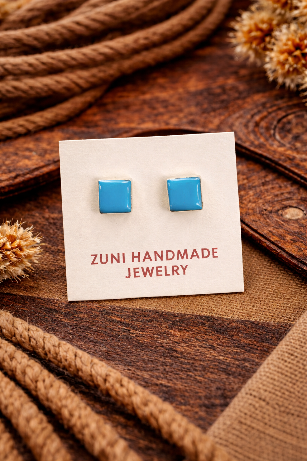 ZUNI SKY SQUARE STUDS