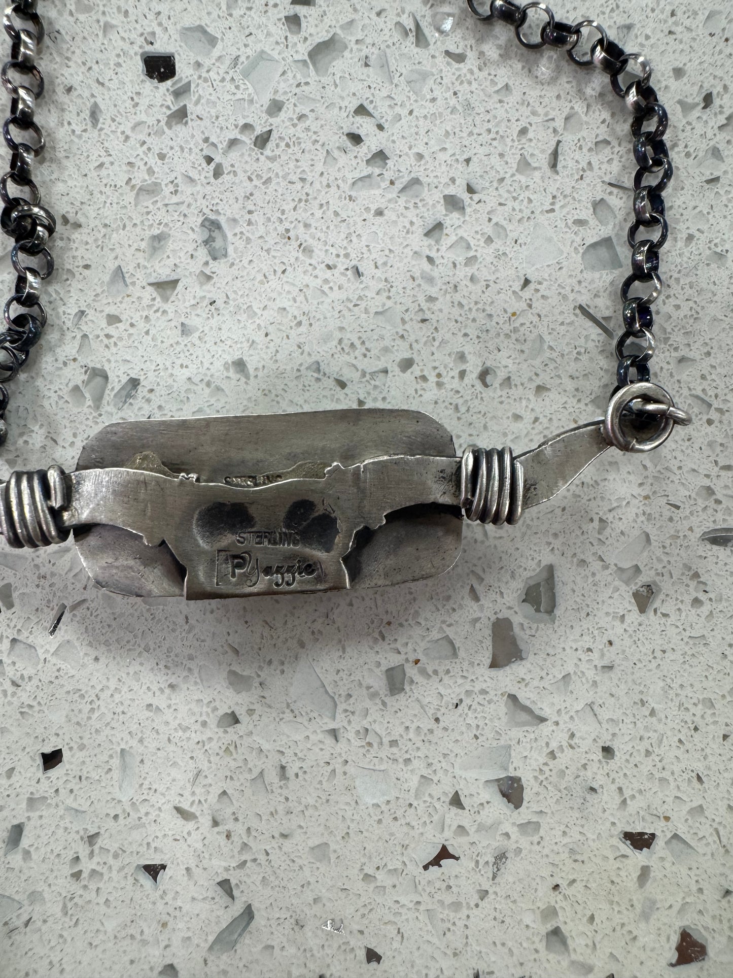 RANGE RIDER LONGHORN BAR NECKLACE