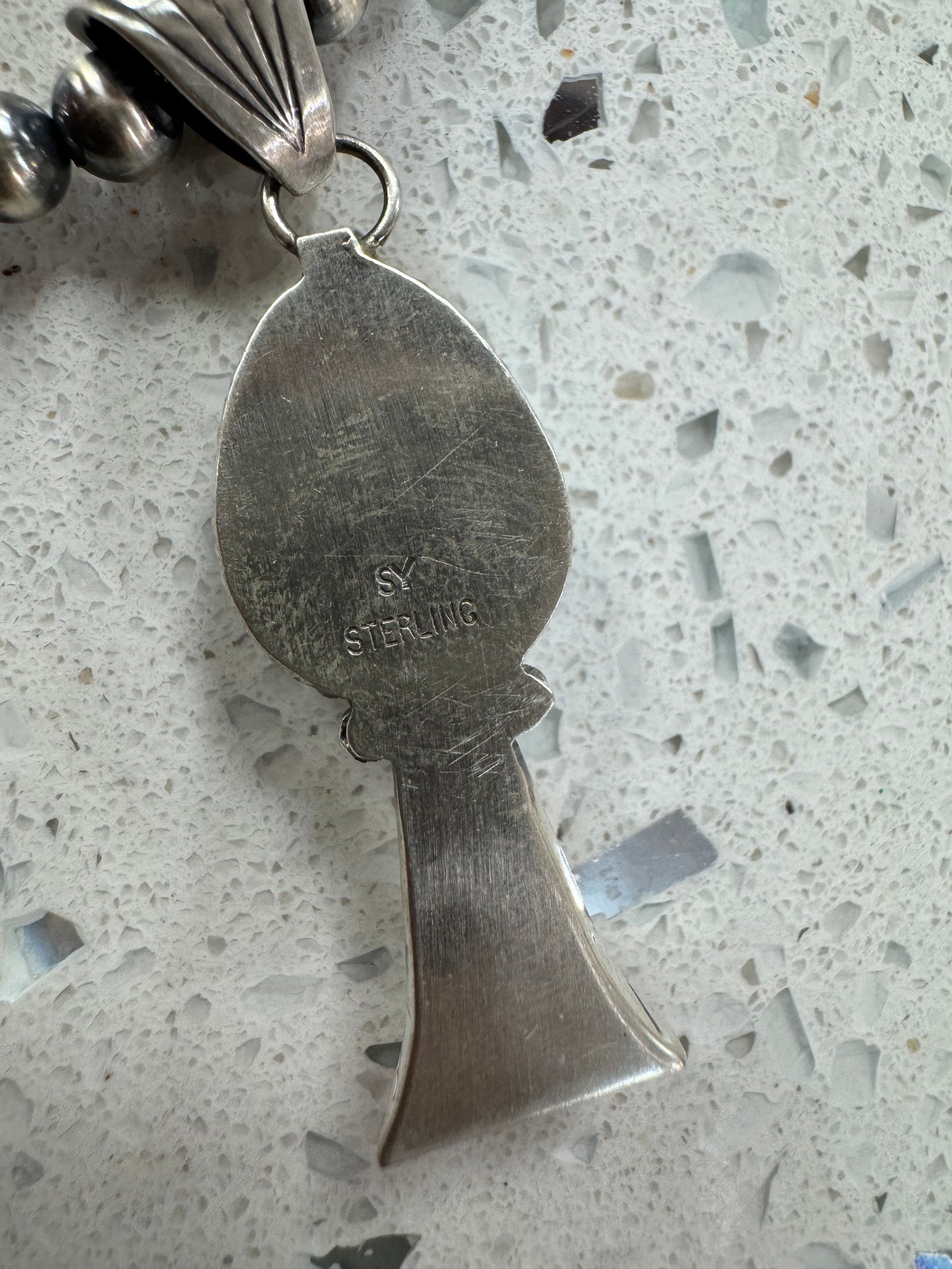 DESERT BLOOM PENDANT NECKLACE
