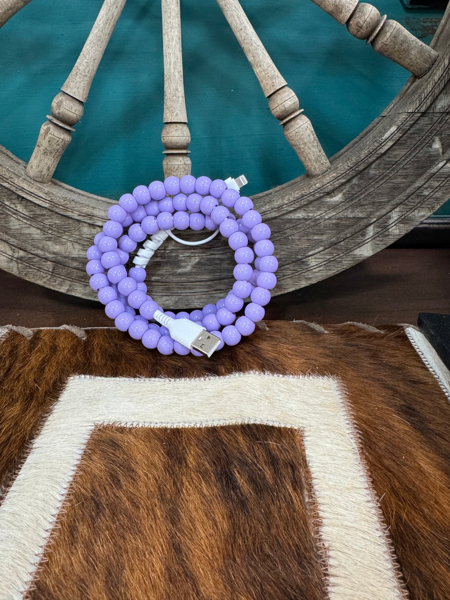 BEADED PHONE CHARGER