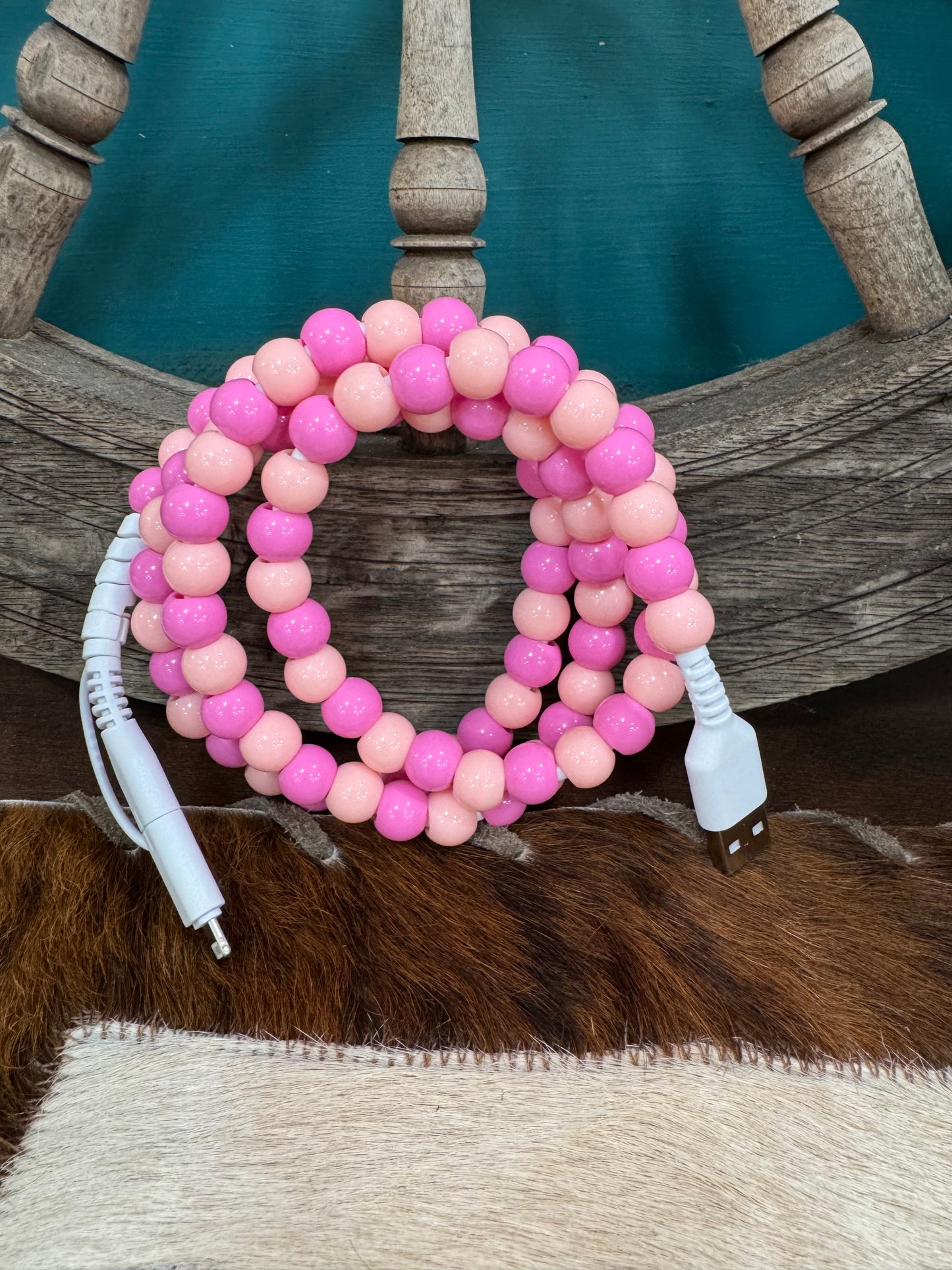 BEADED PHONE CHARGER