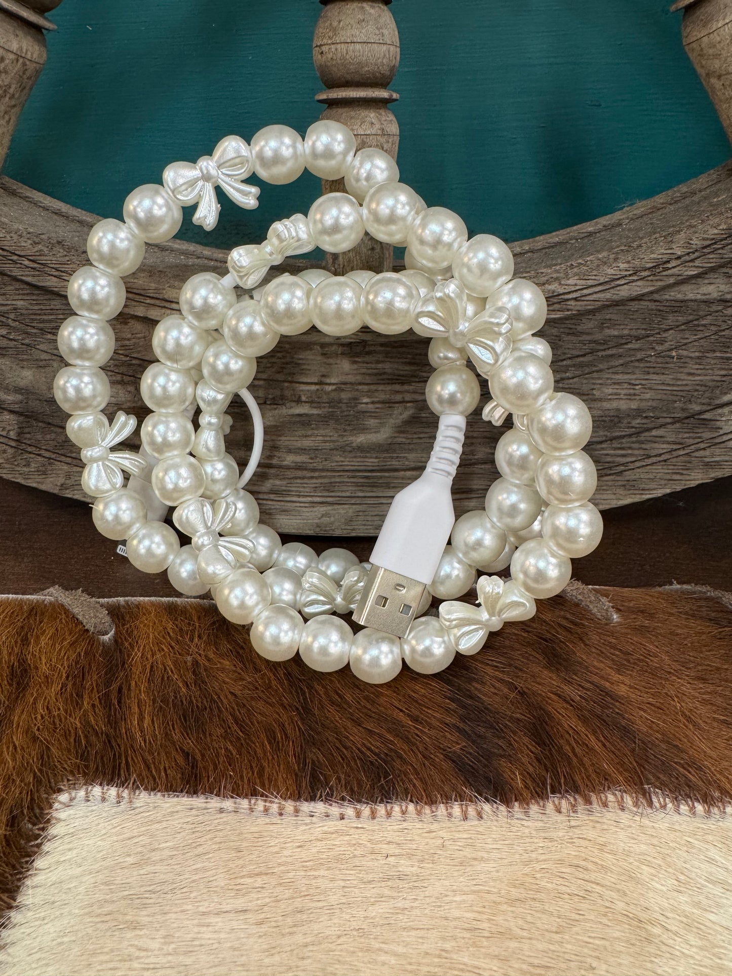BEADED PHONE CHARGER