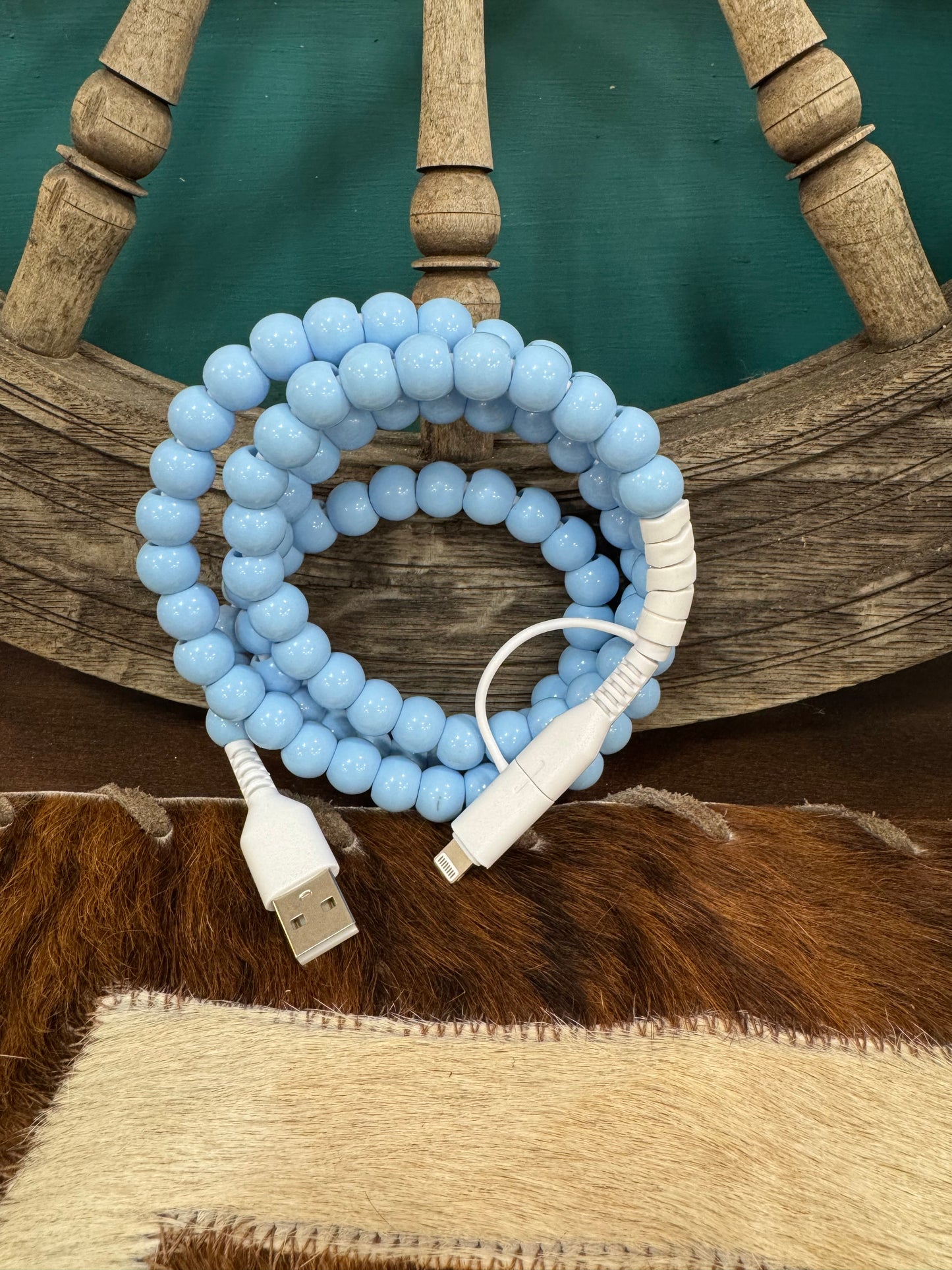 BEADED PHONE CHARGER