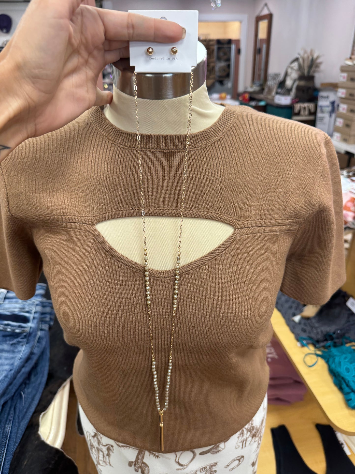 URBAN LUXE DROP NECKLACE SET