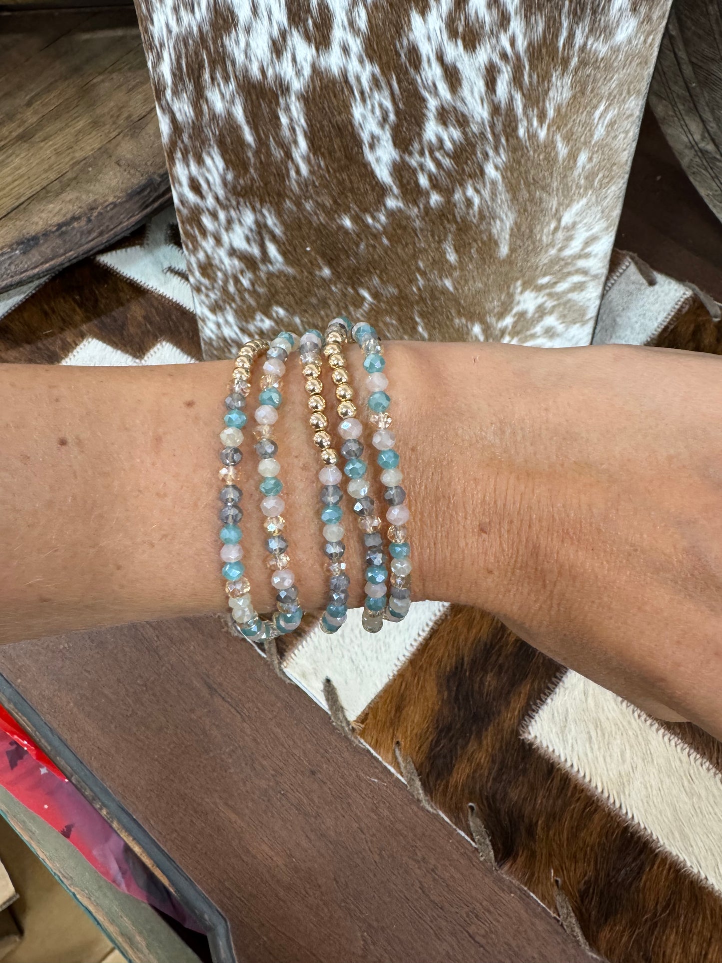 GILDED PEARL BRACELET SETS