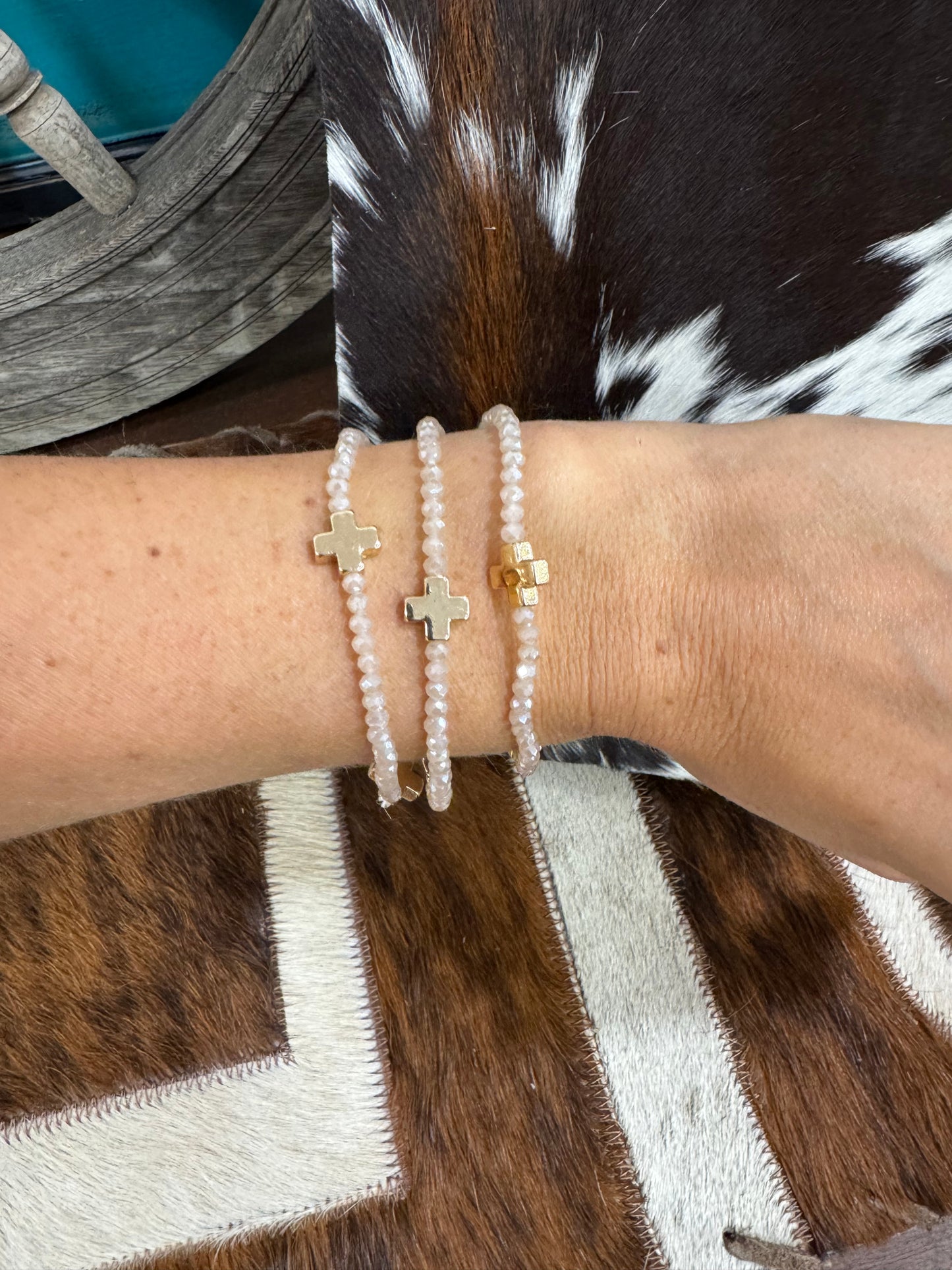 GILDED PEARL BRACELET SETS