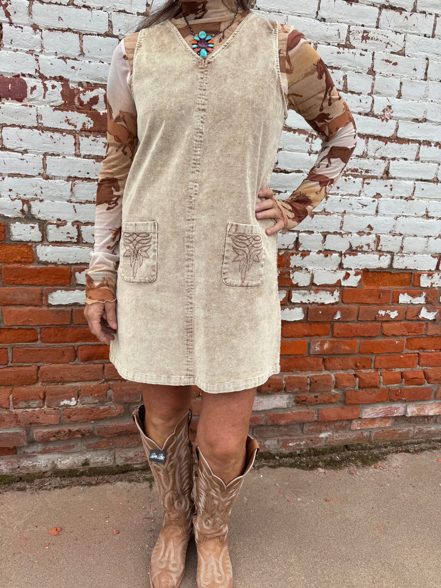 BOOT STITCHIN BOOGIE DRESS