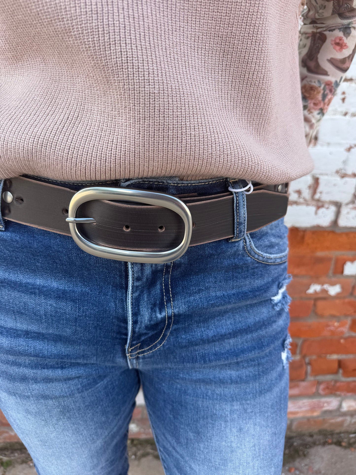 COWGIRL ROCK WESTERN FLORAL BELT