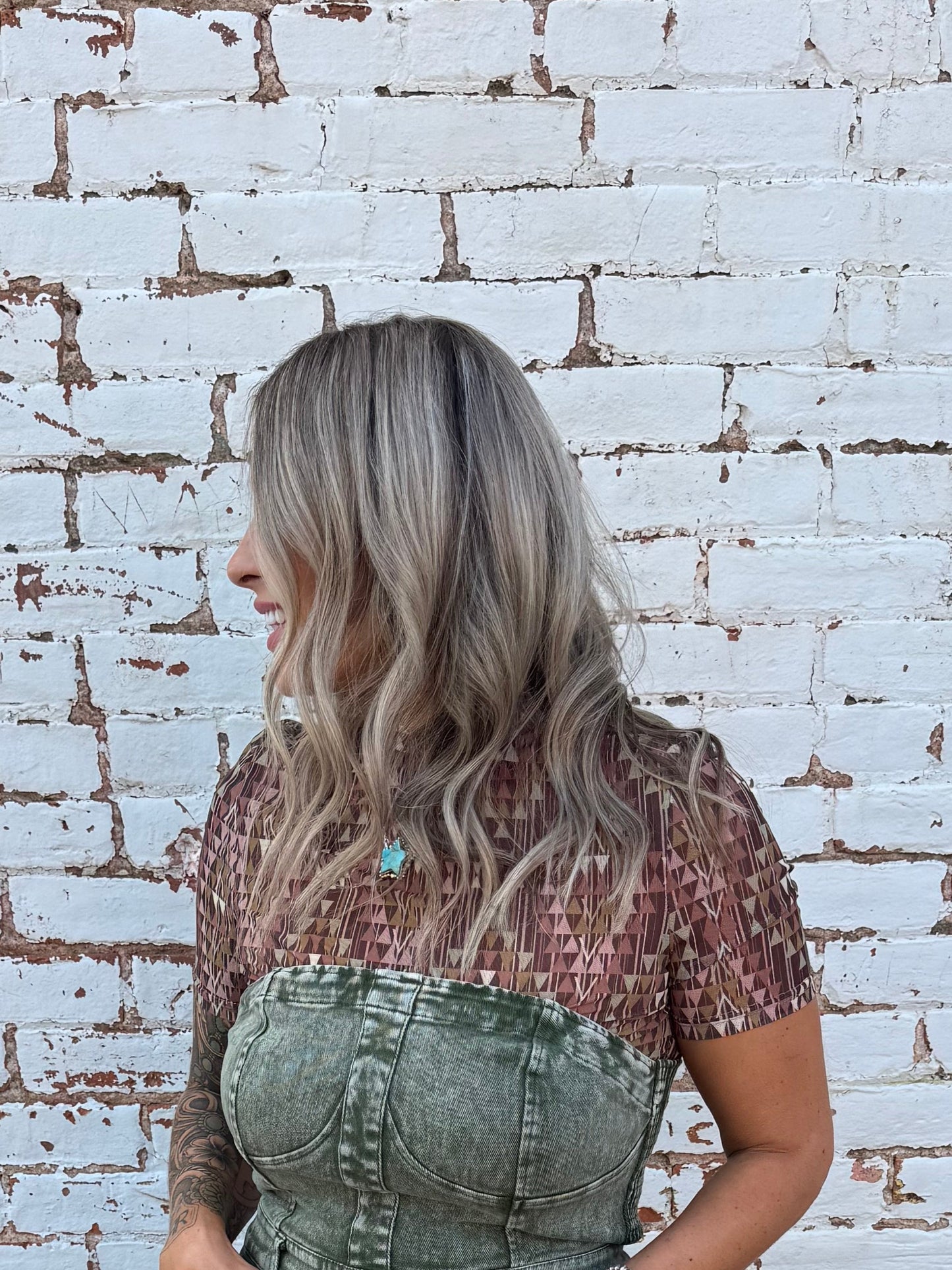 SAGE/ROSE AZTEC MESH