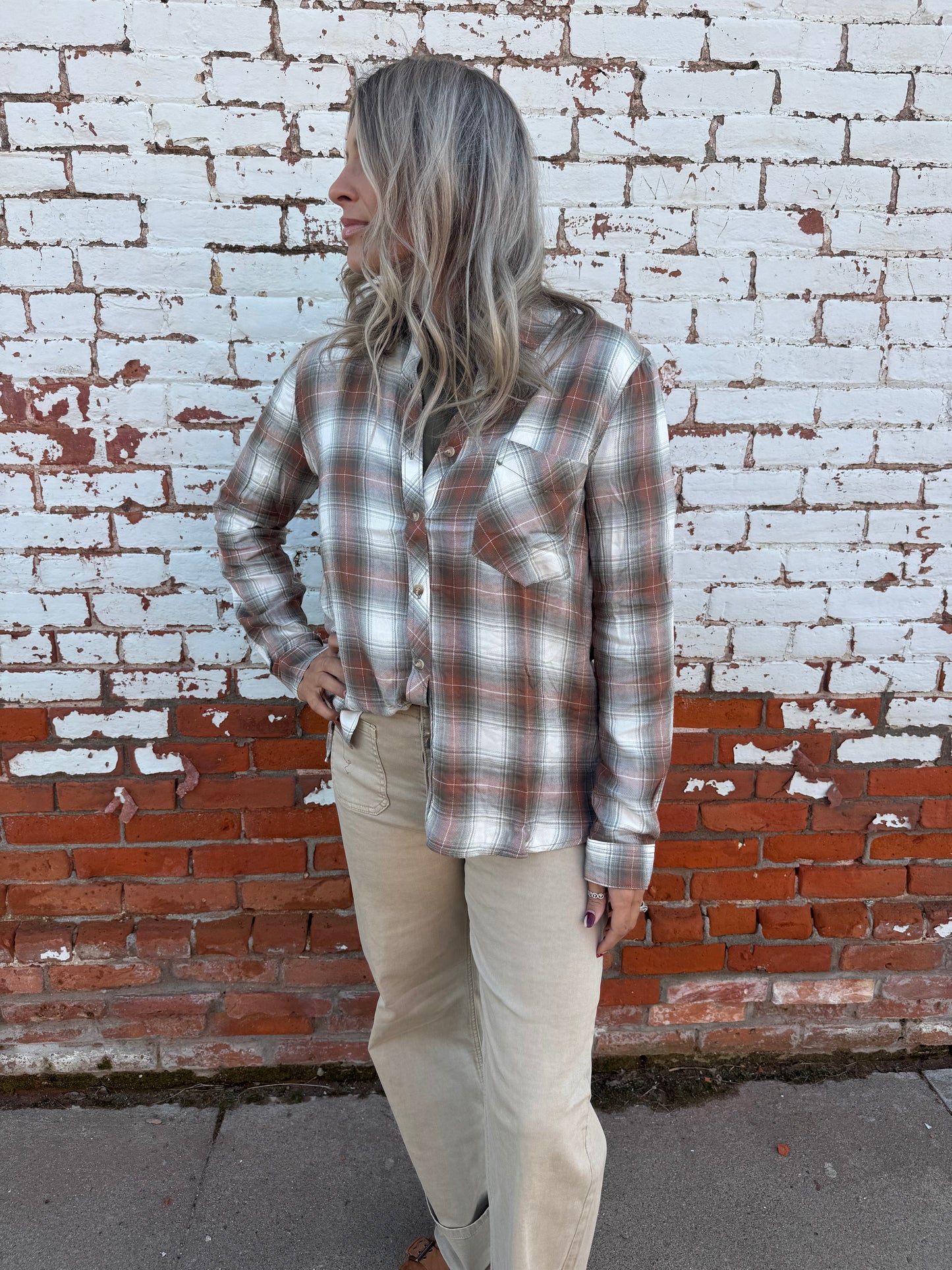 ROBERTSON PLAID LONGSLEEVE SHIRT