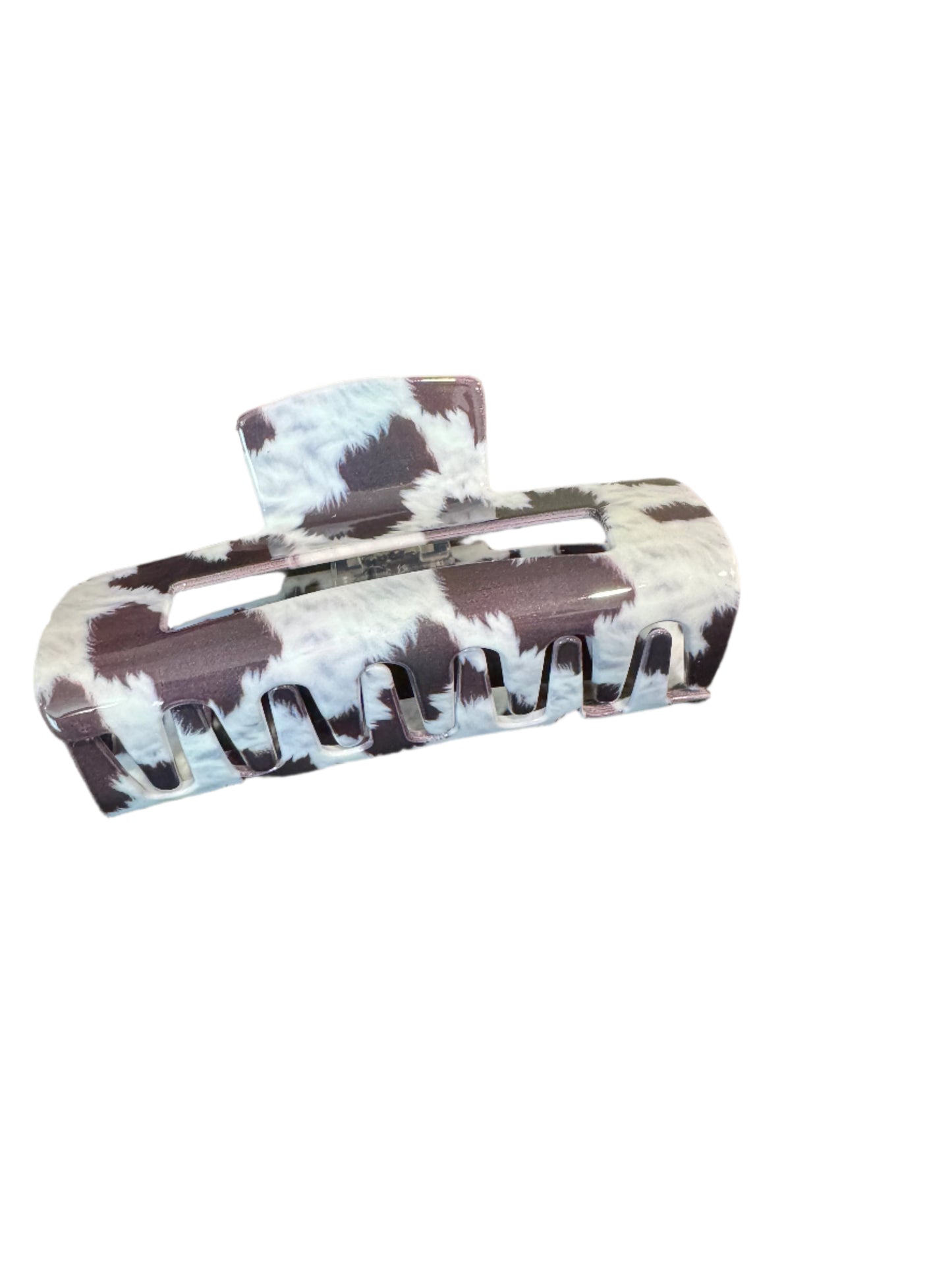 COW PRINT CLAW CLIP