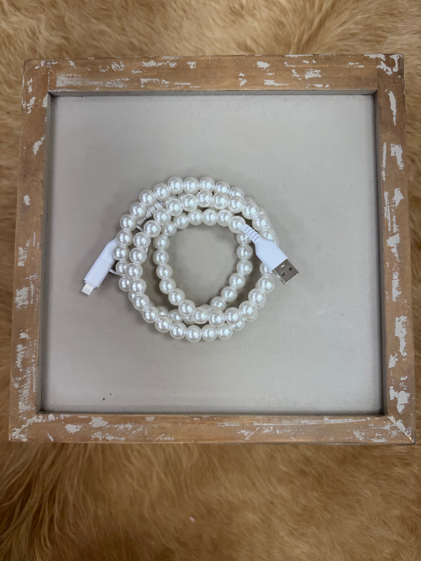 BEADED PHONE CHARGER