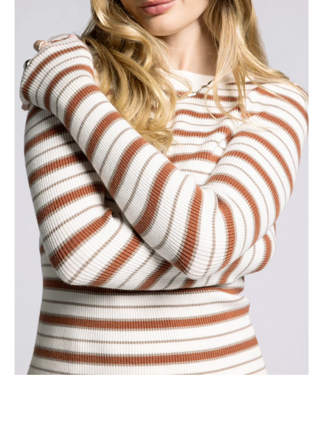 COZY STRIPED SWEATER