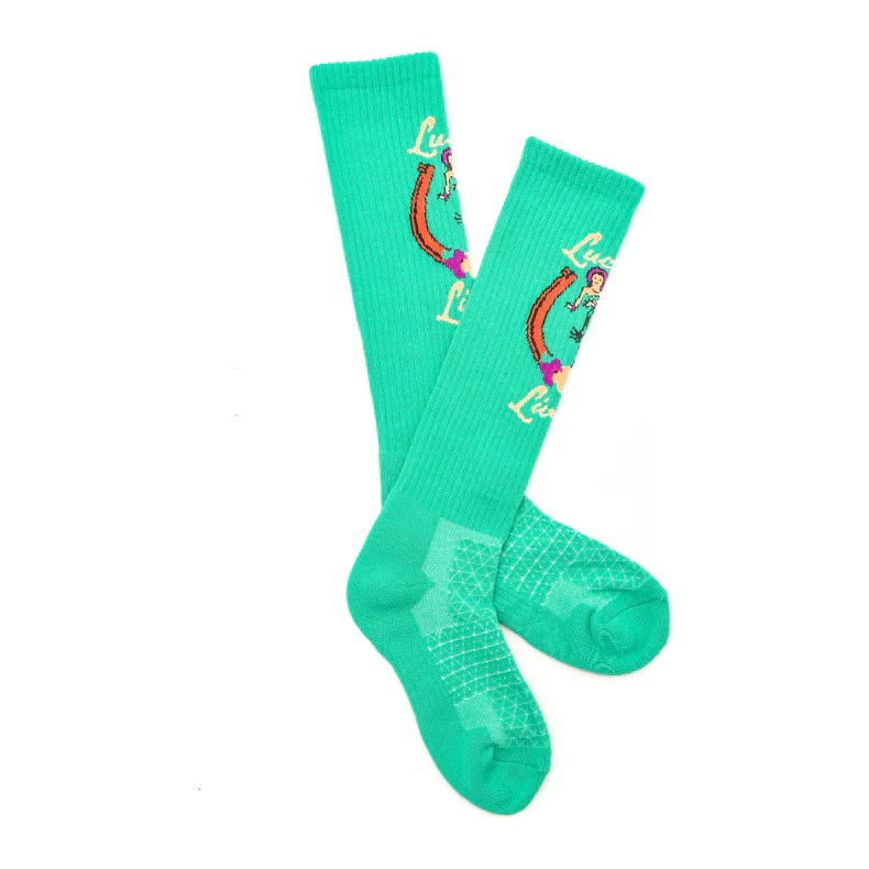 LUCKY LIVING ISLAND COWGIRL SOCKS