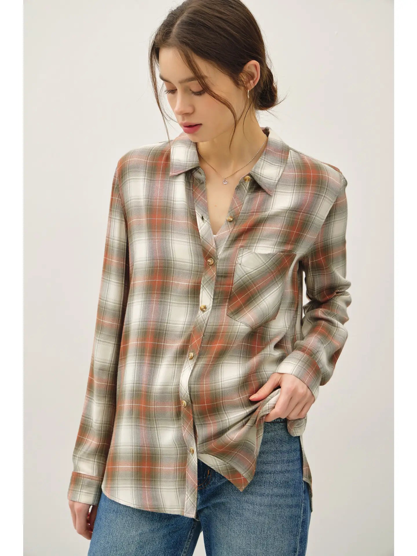 ROBERTSON PLAID LONGSLEEVE SHIRT