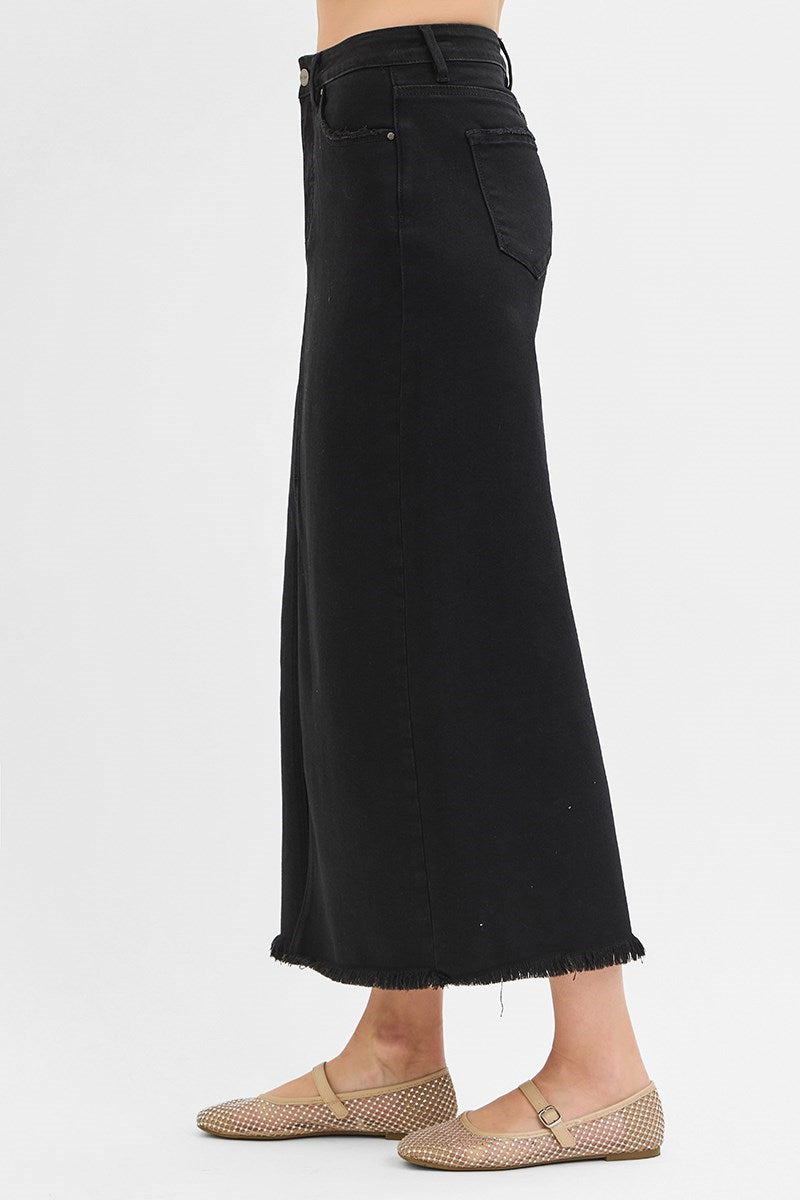 ELLIE-TUMMY CONTROL HIGH RISE LONG SKIRT