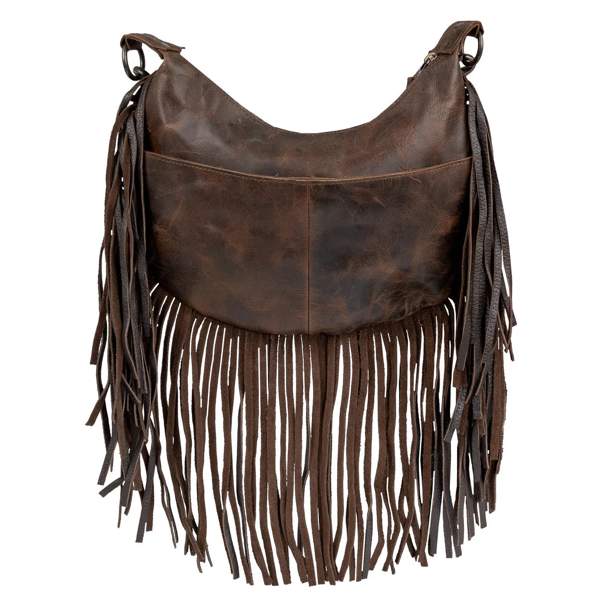 GUADALUPE SERAPE NELLIE FRINGE BAG