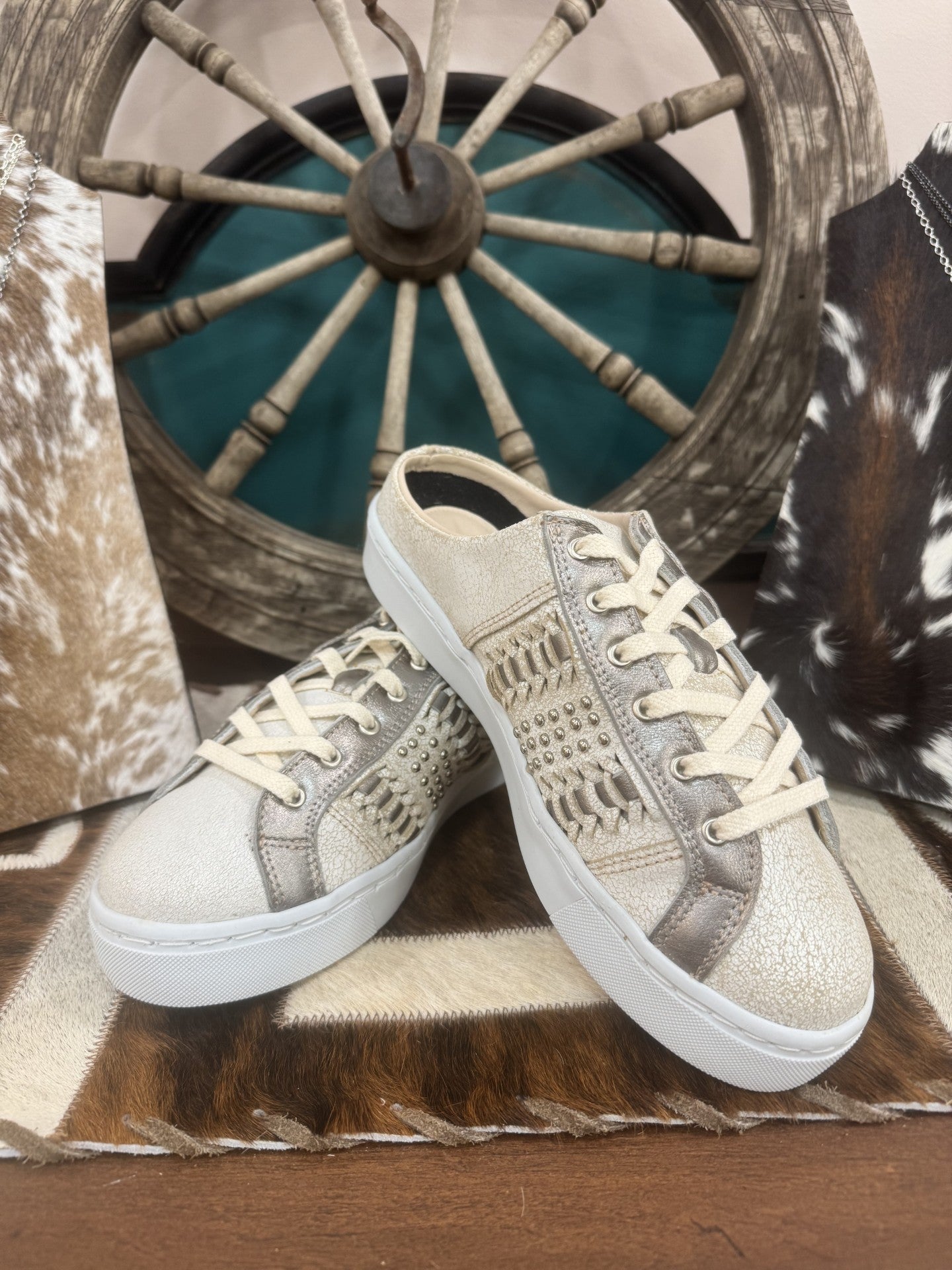 SHELLY OPEN BACK SNEAKERS