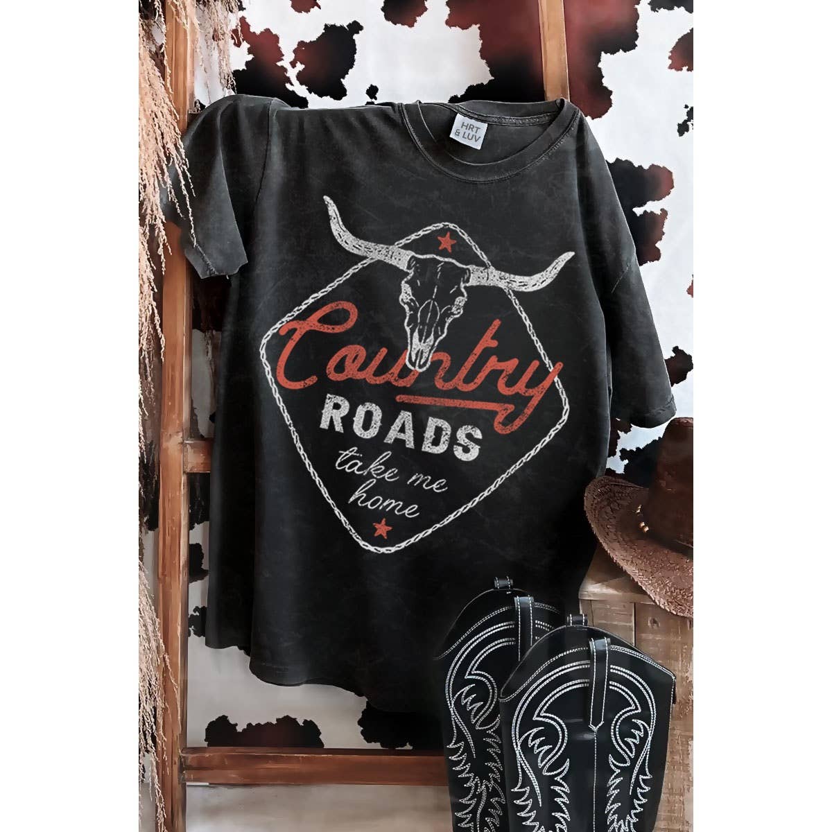COUNTRY ROADS TAKE ME HOME TEE