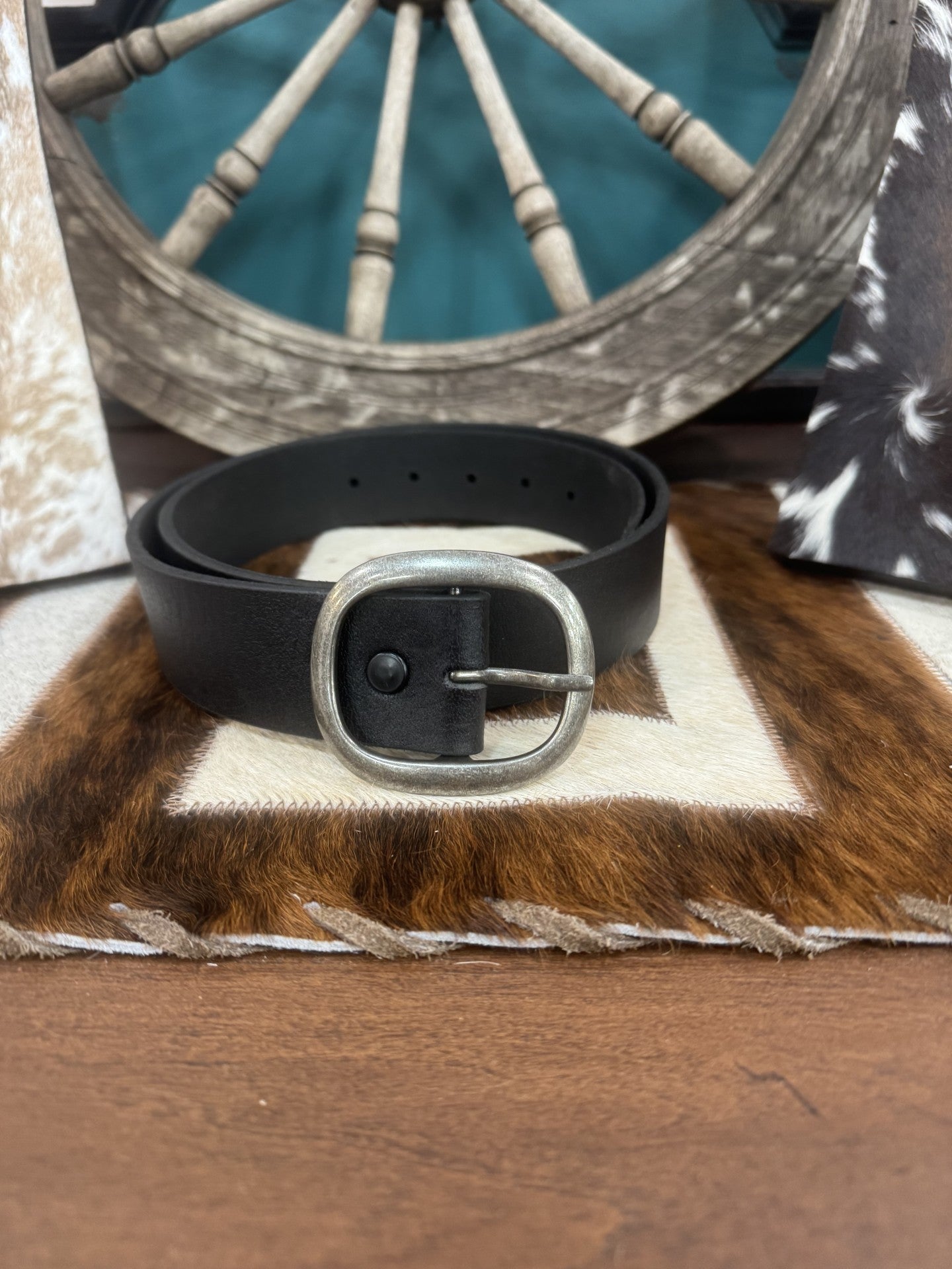 COWGIRLS ROCK LEATHER BELT