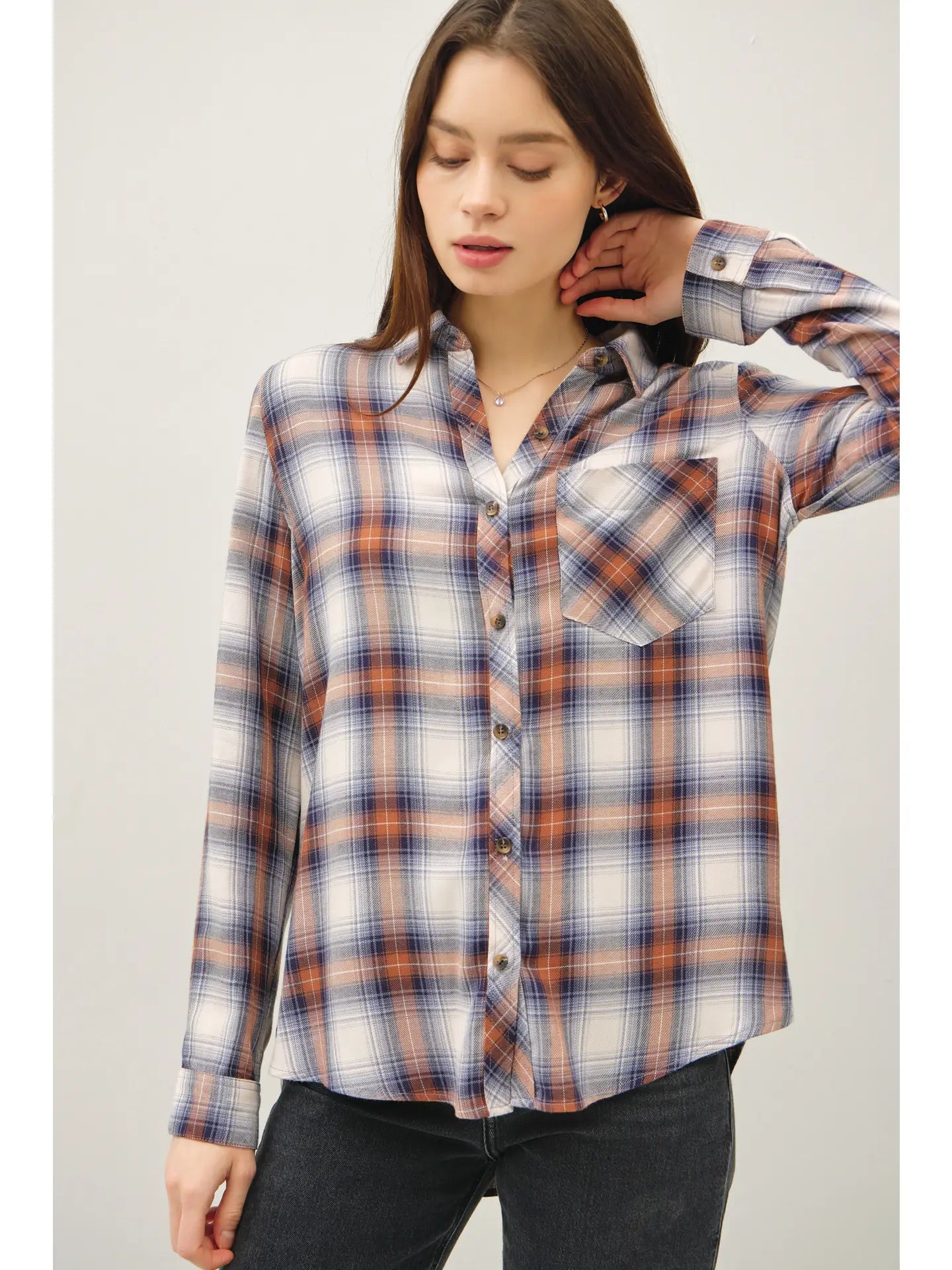 ROBERTSON PLAID LONGSLEEVE SHIRT