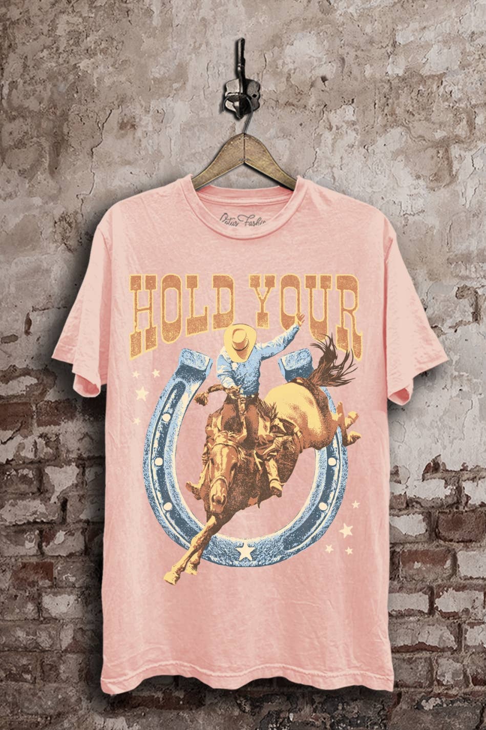 HOLD YOUR HORSES GRAPHIC TEE
