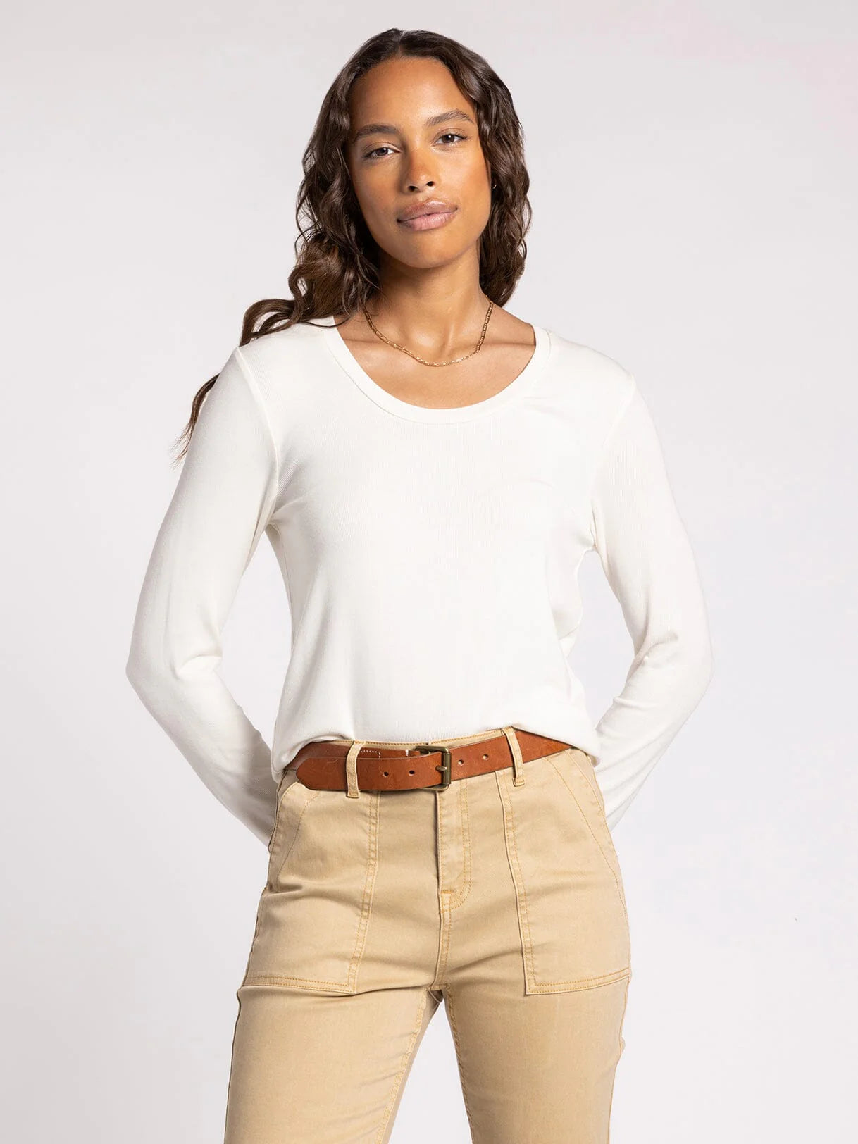 LAUREN BASIC TOP – The Fringed Filly