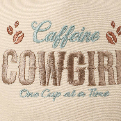 Caffeine Cowgirl Trucker Hat