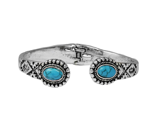 THE SEDONA OVAL BANGLE BRACELET