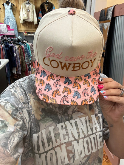 GOD SAVE THE COWBOY HAT