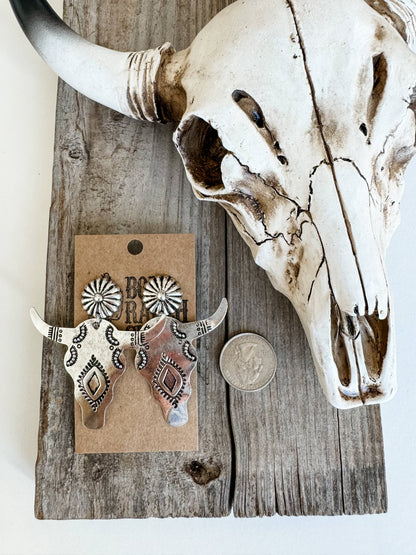 LONGHORN EARRINGS